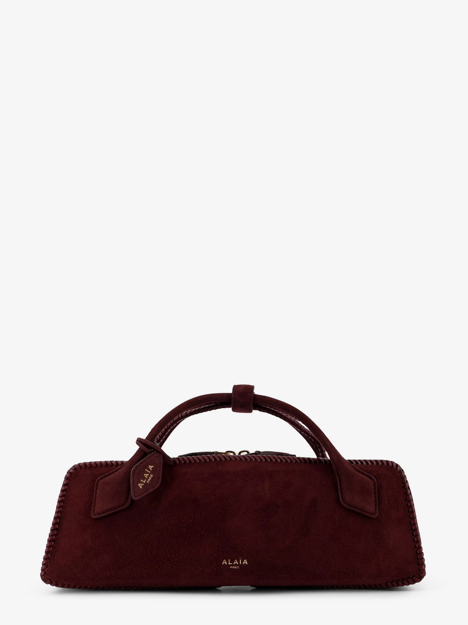 Alaïa Clutch Le Teckel Suede Handbag