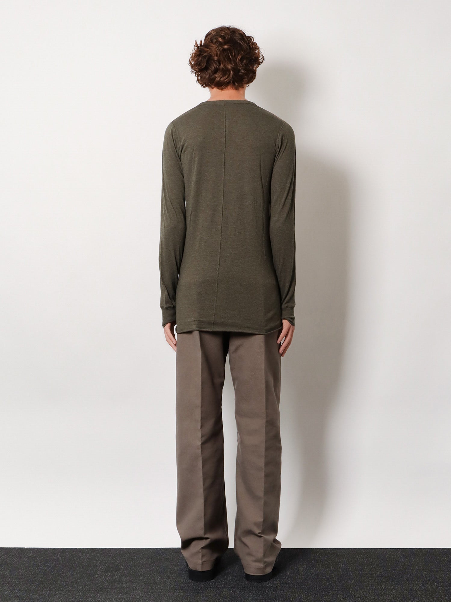 Rick Owens Basic Ls T Viscose Blend T-shirt