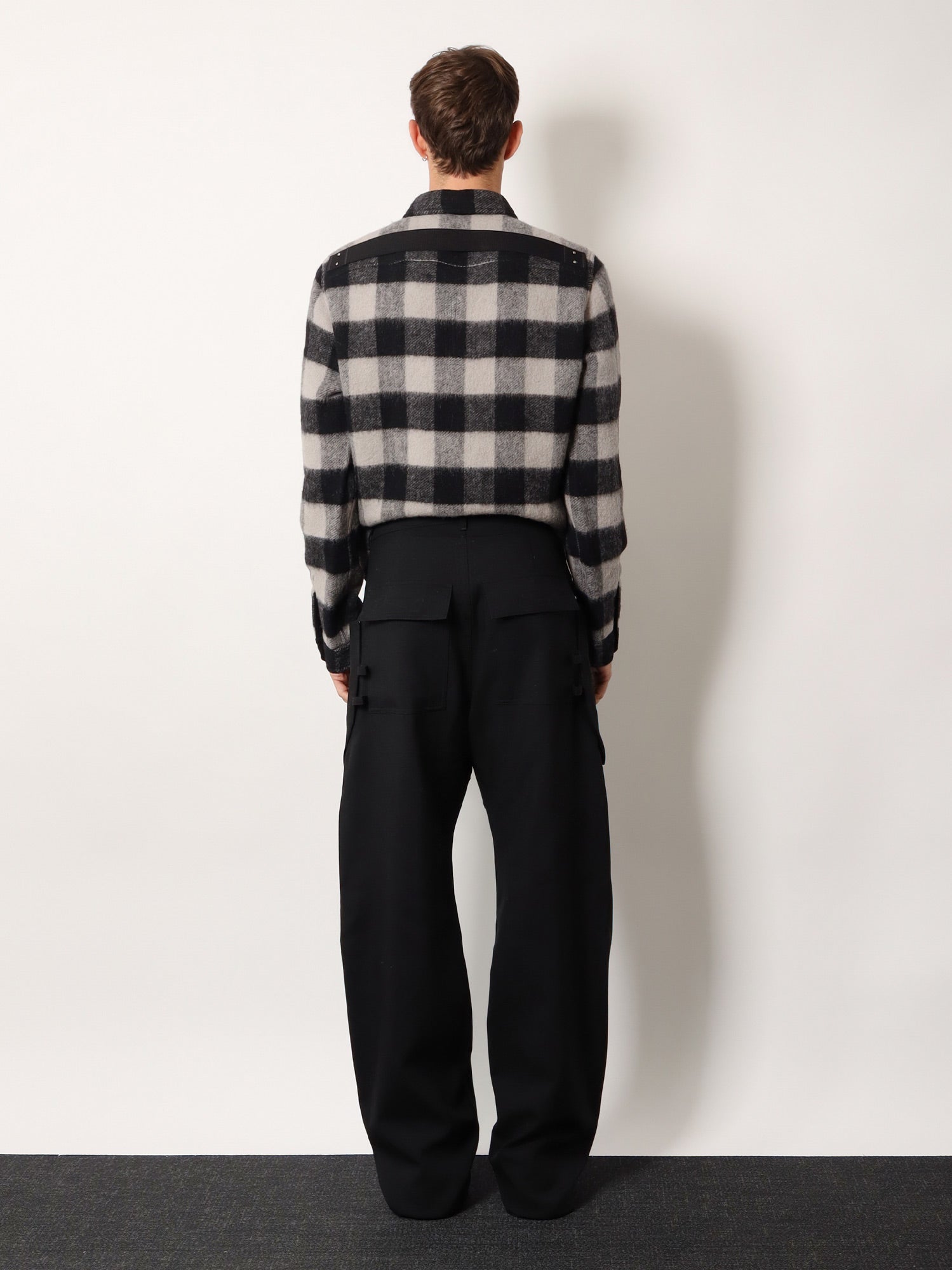Rick Owens Stefan Cargo Virgin Wool Trousers