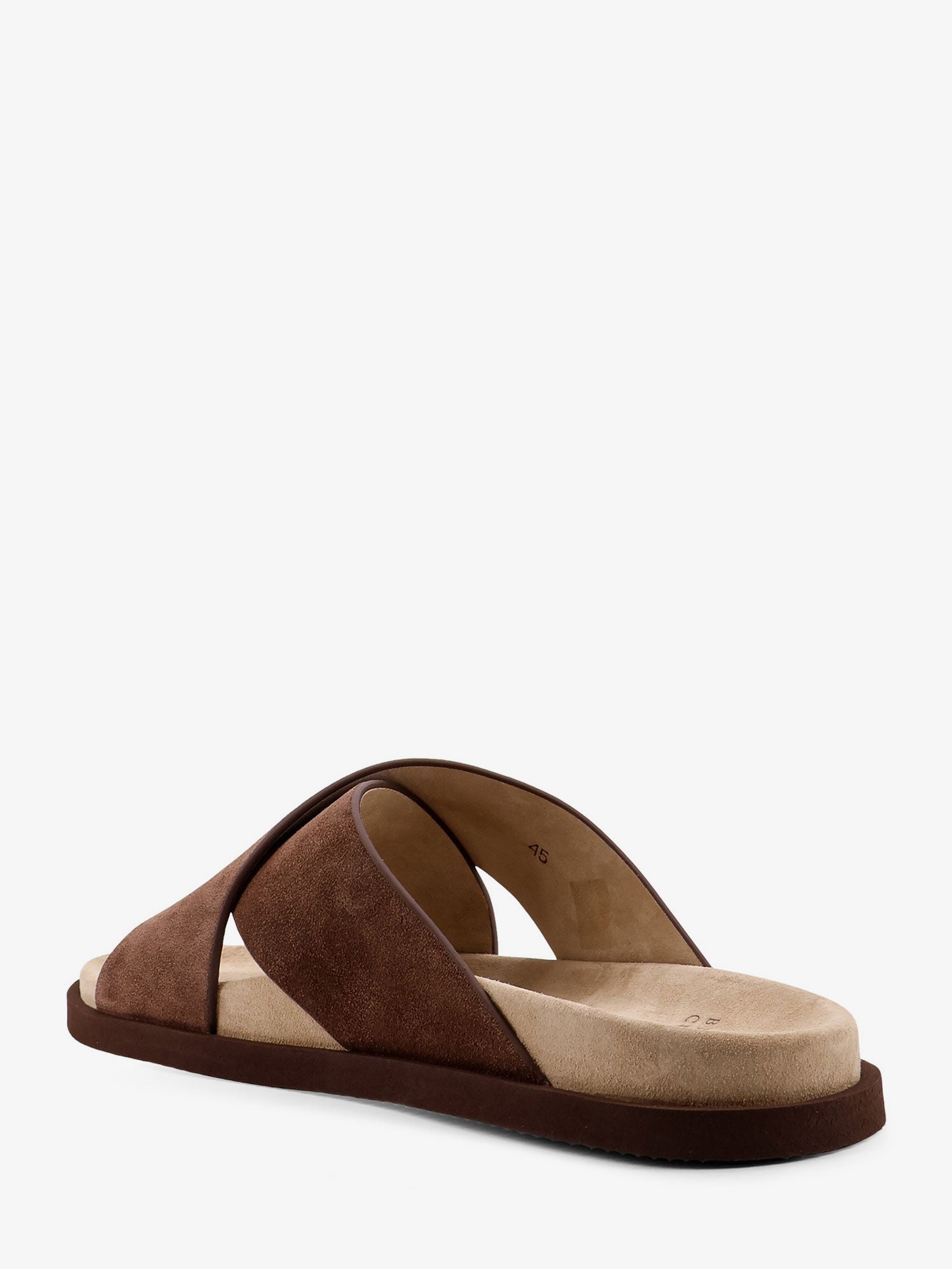 Brunello Cucinelli Low Suede Sandals