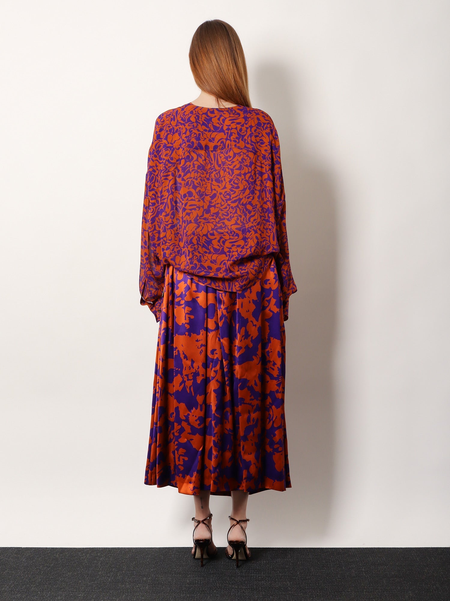 Dries Van Noten Camiel Cotton Shirt With Multicolor Print