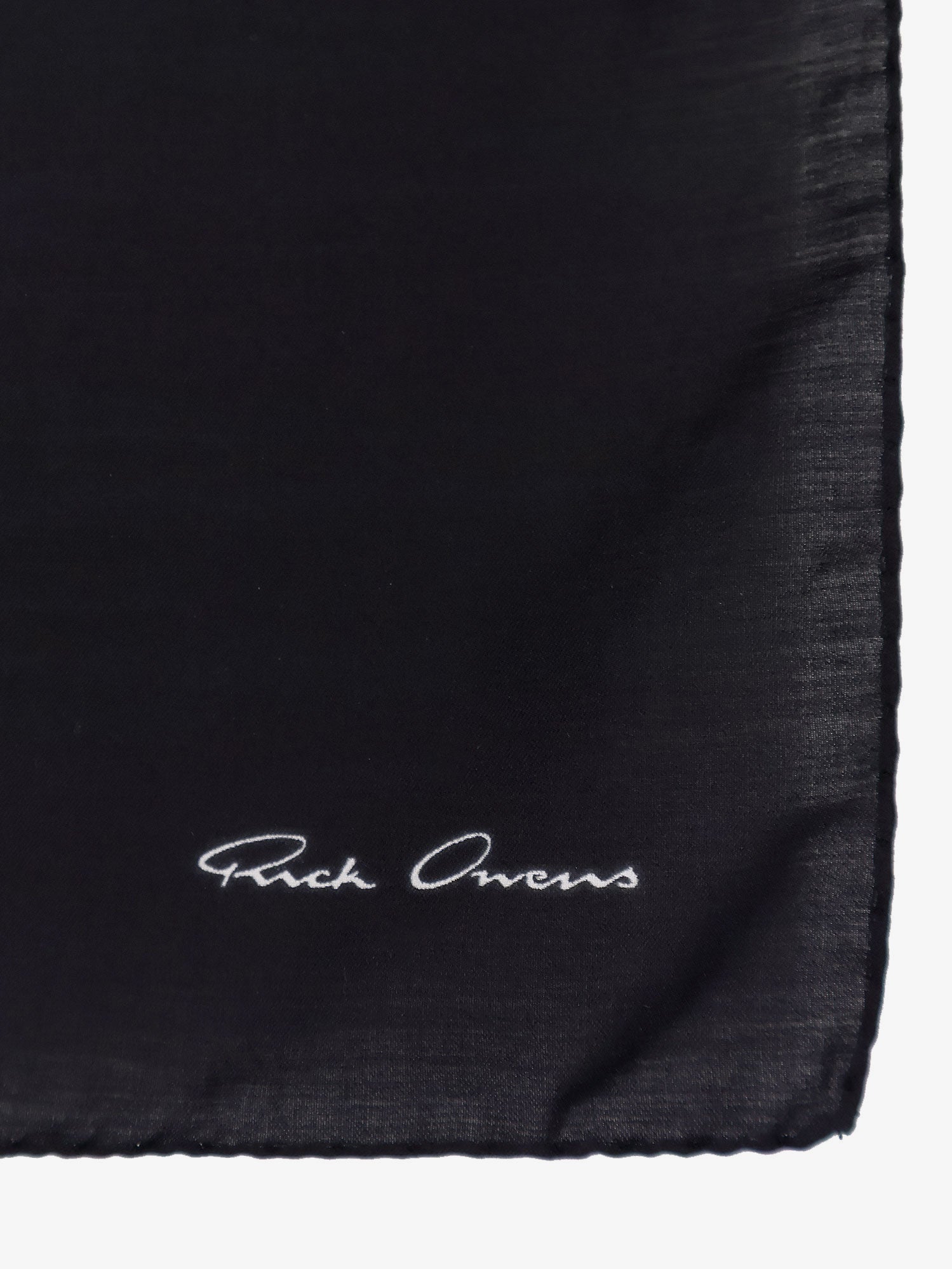 Rick Owens Modal And Silk Blend Scarf