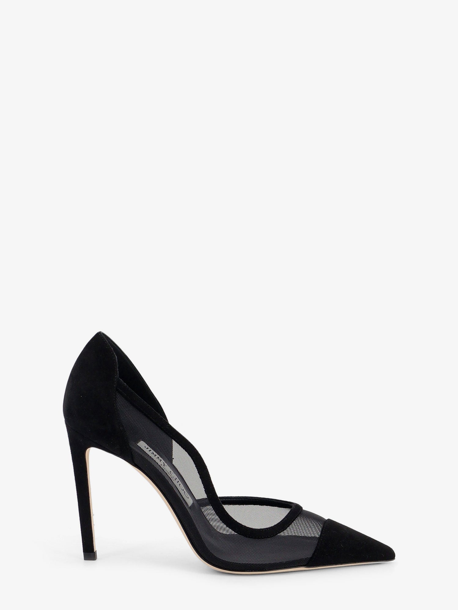 Jimmy Choo Brigitte 100 Suede Décolleté