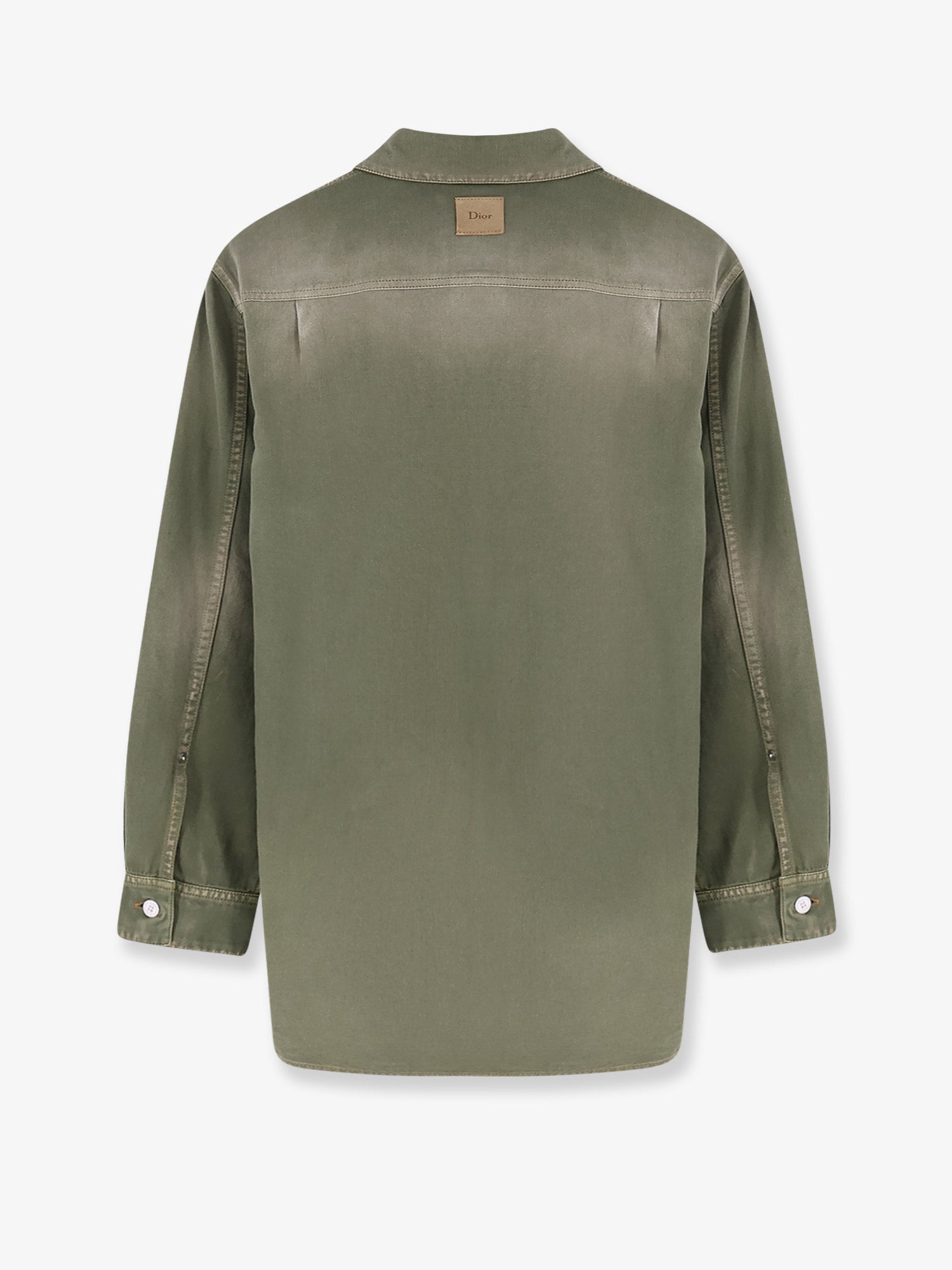 Dior Cotton Shirt With Dior Patch