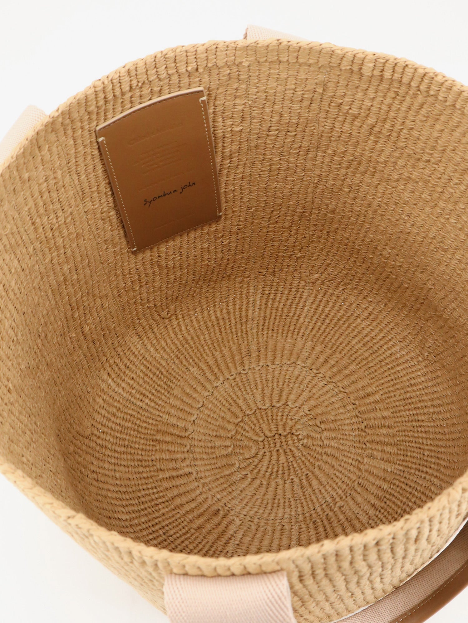 Chloé Woody Raffia Shoulder Bag
