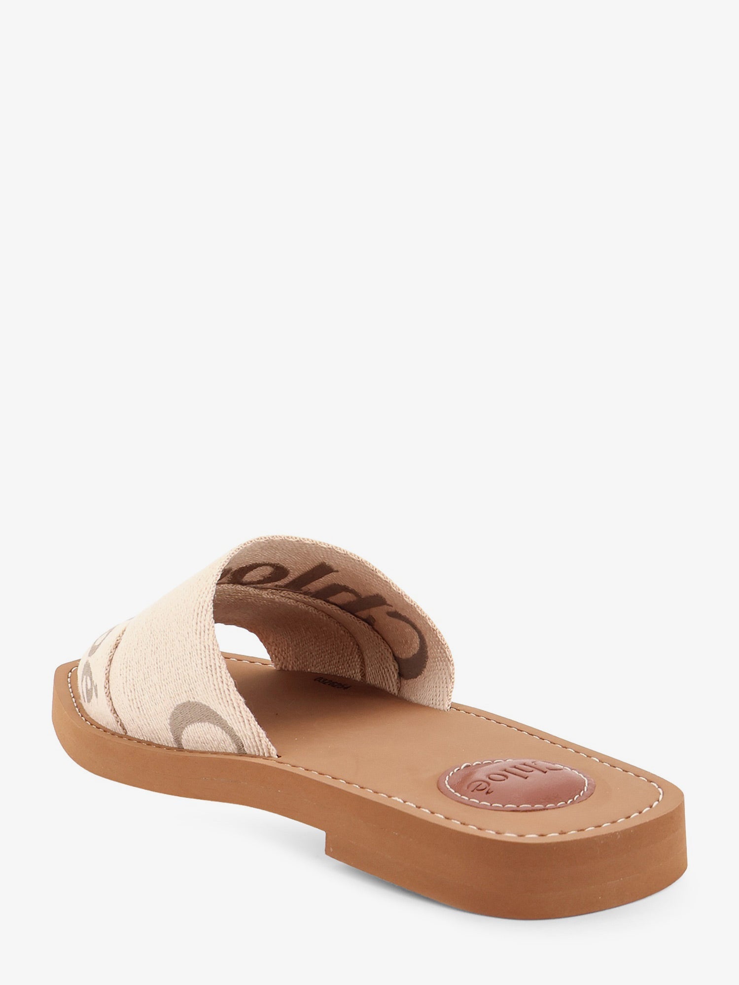Chloé Woody Linen Sandals