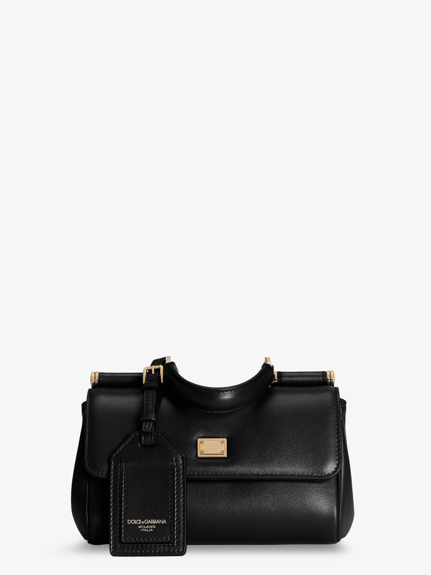 Dolce & Gabbana My Sicily Mini Leather Handbag