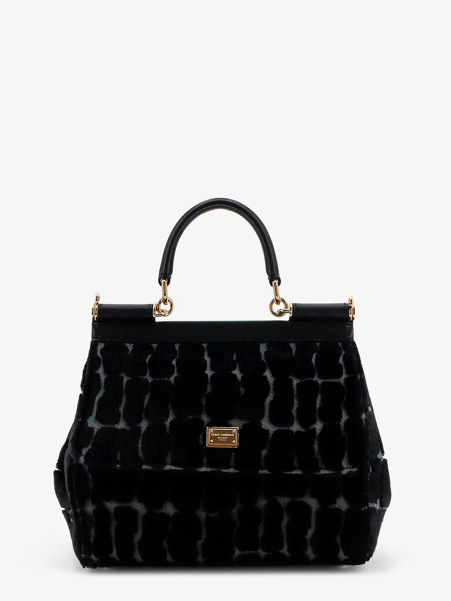 Dolce & Gabbana Sicily Velvet Handbag