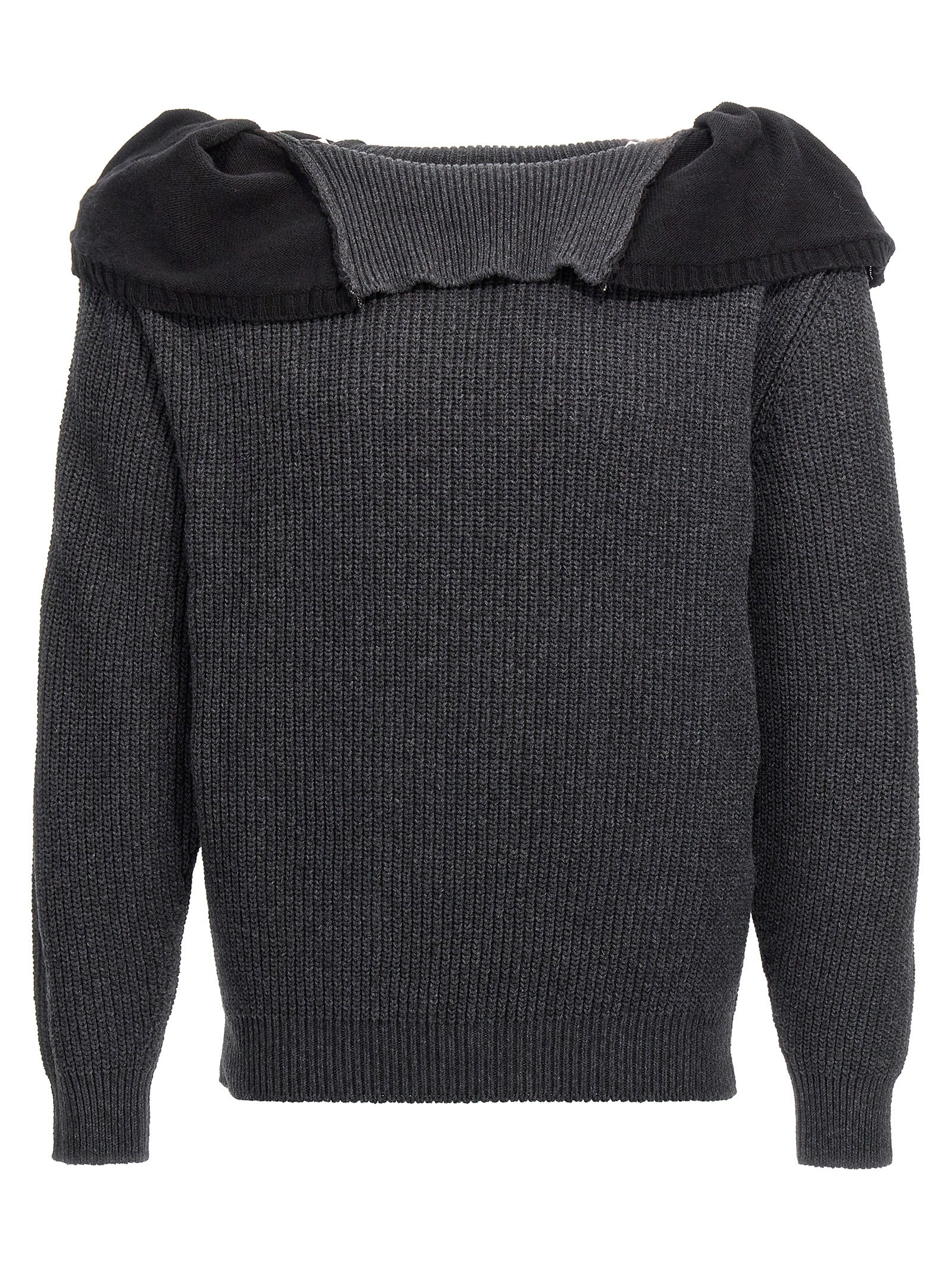 Y/Project 'Zip Insert High Neck' Sweater