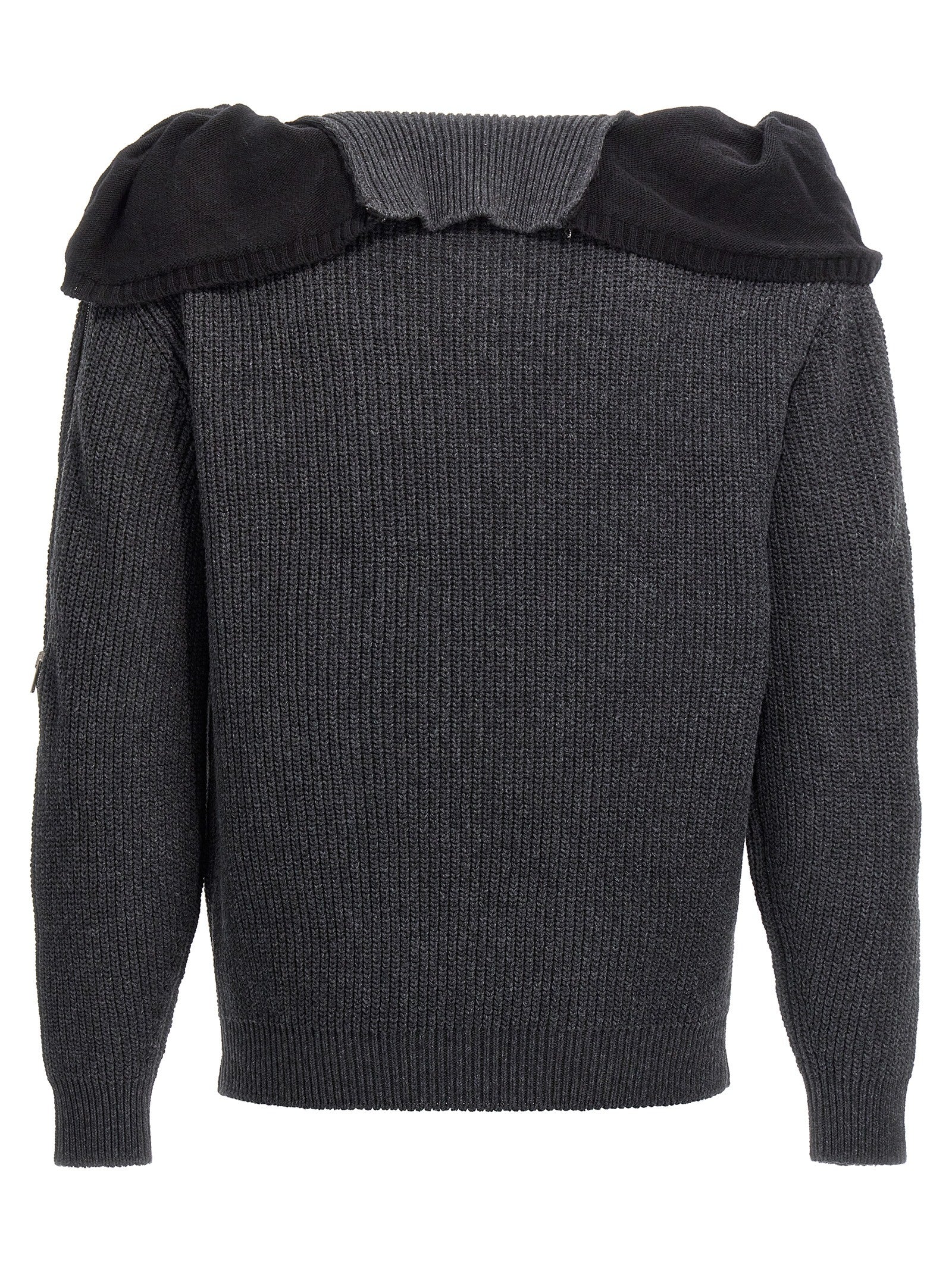 Y/Project 'Zip Insert High Neck' Sweater