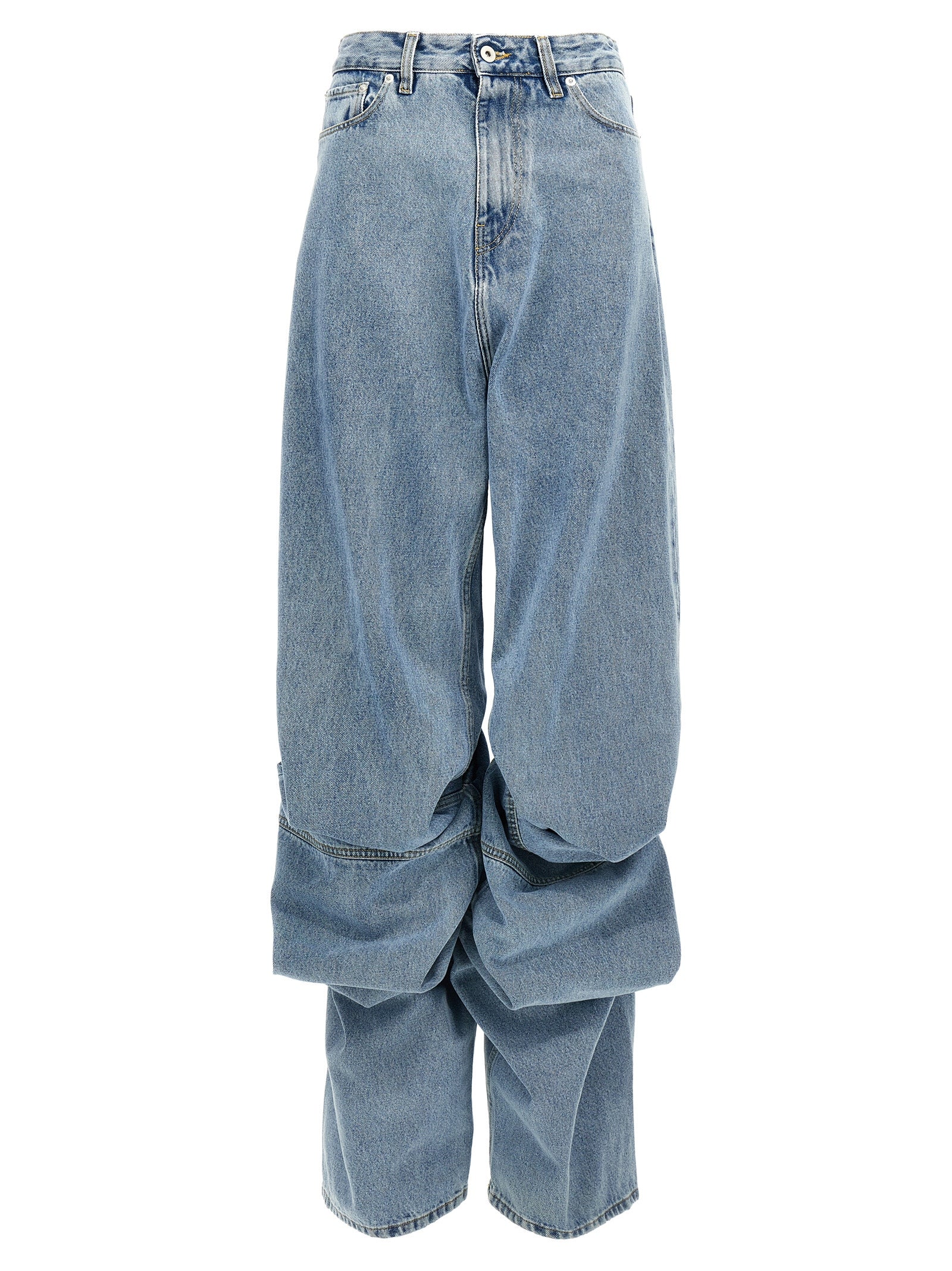 Y/Project 'Evergreen Draped Cuff' Jeans