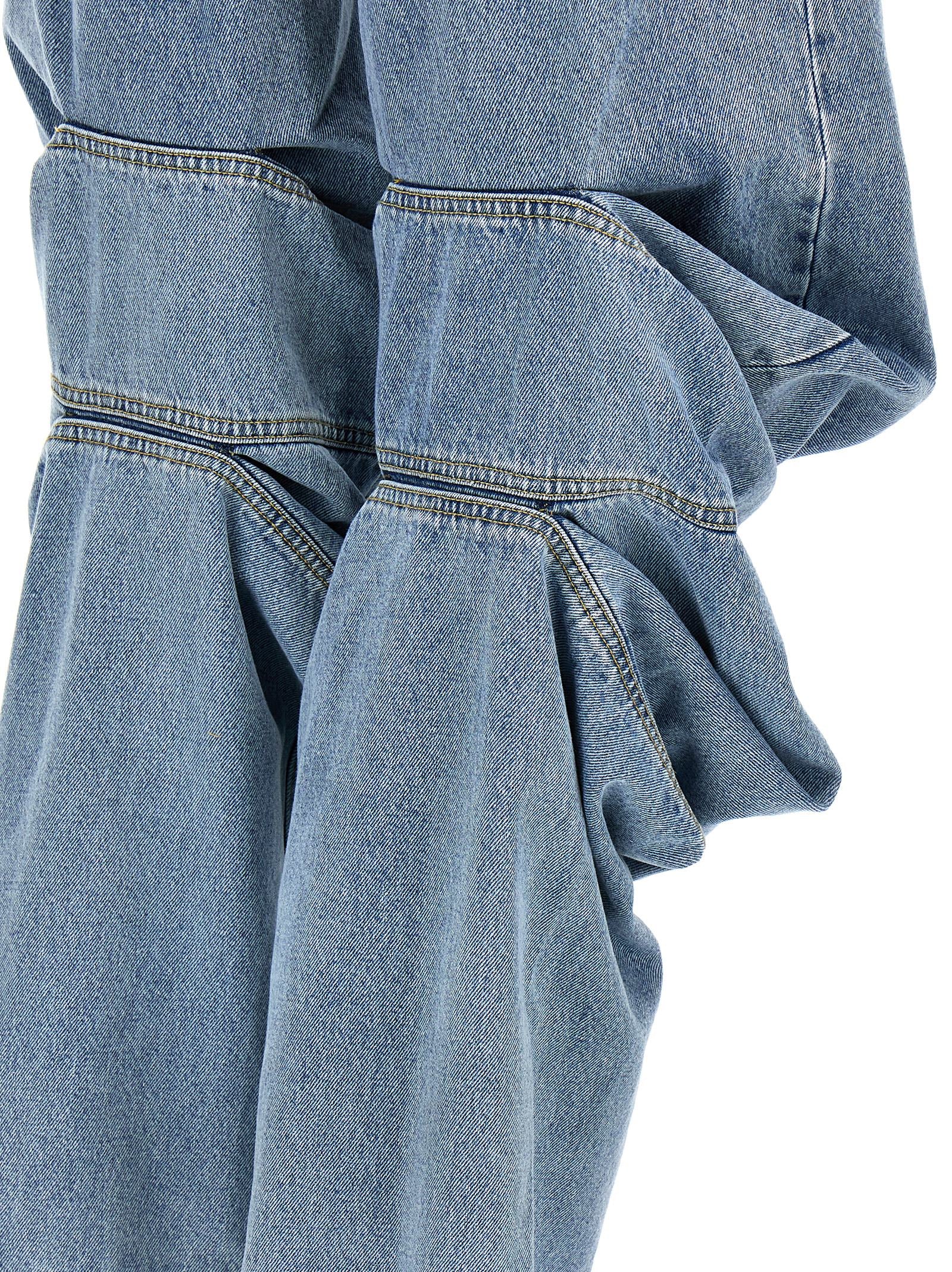 Y/Project 'Evergreen Draped Cuff' Jeans