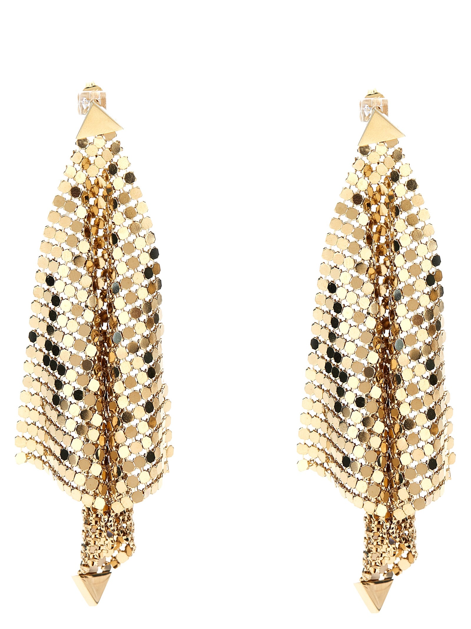 Paco Rabanne 'Gold Chainmail' Earrings