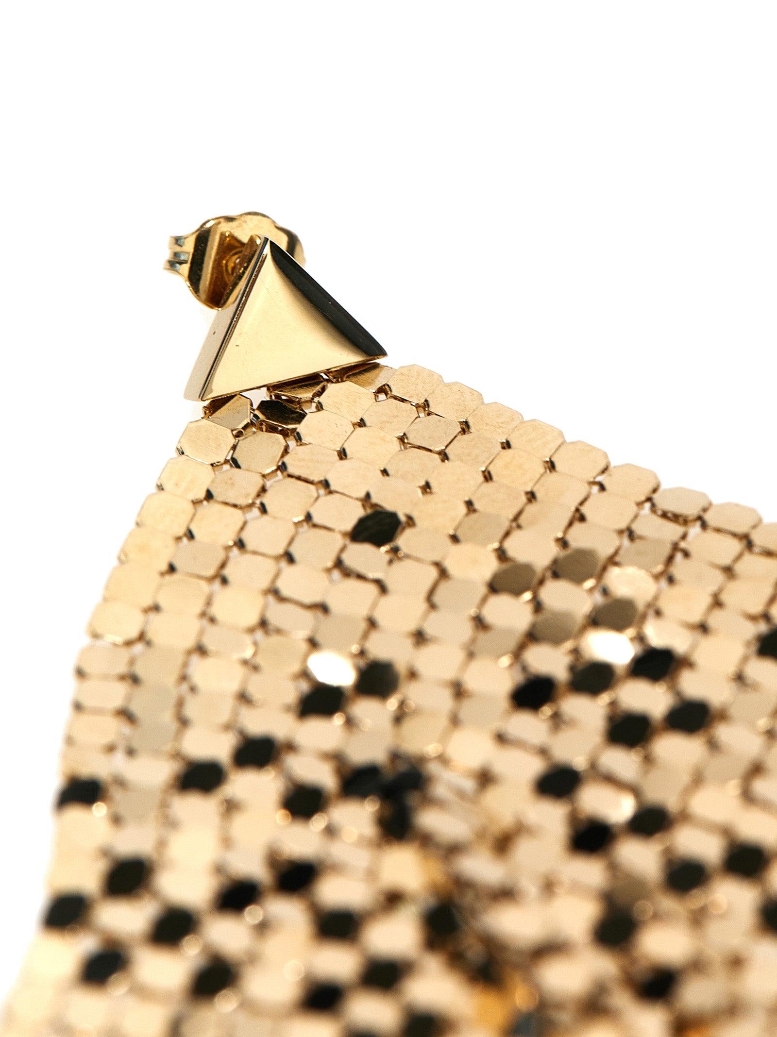 Paco Rabanne 'Gold Chainmail' Earrings