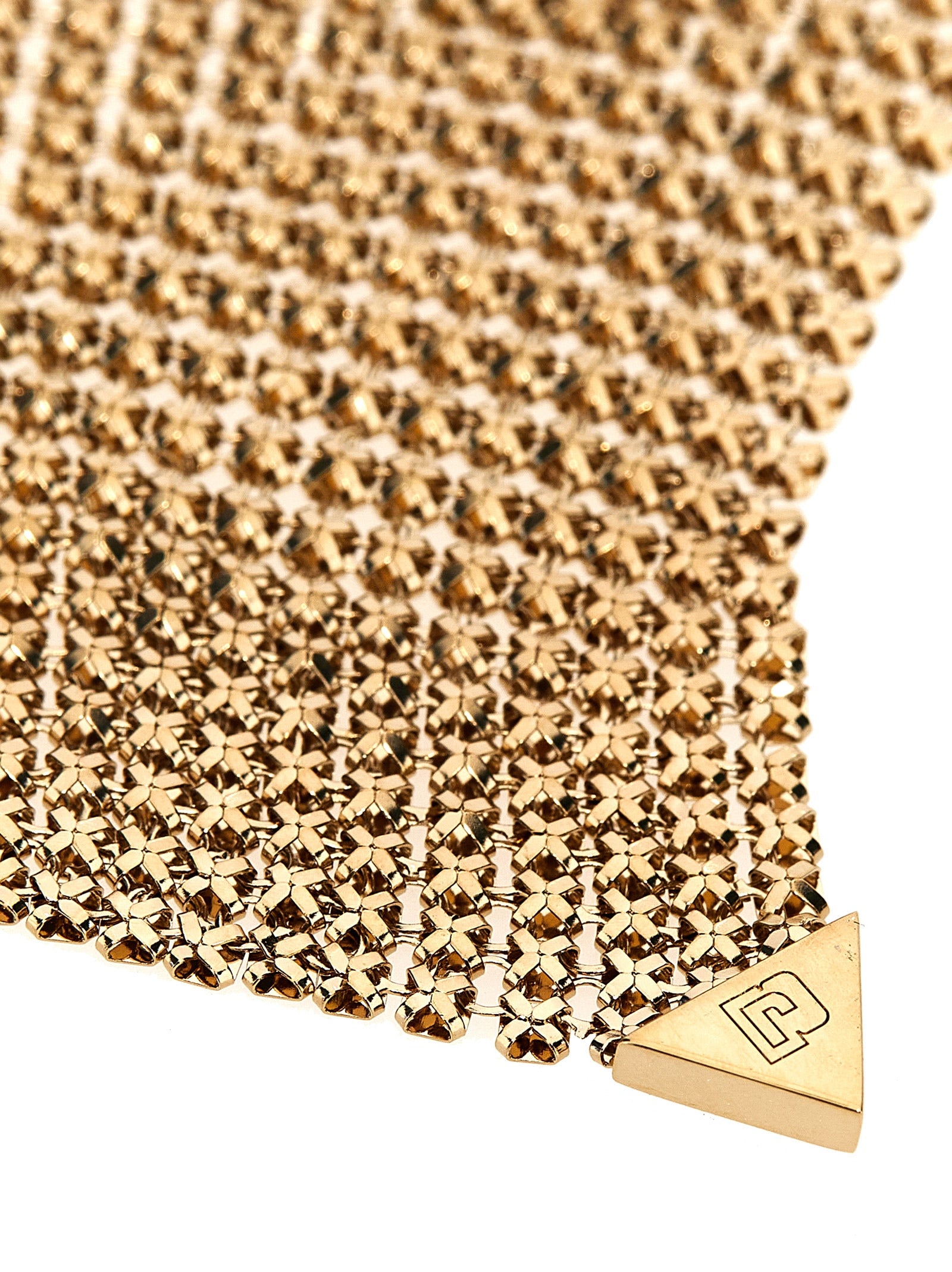 Paco Rabanne 'Gold Chainmail' Earrings