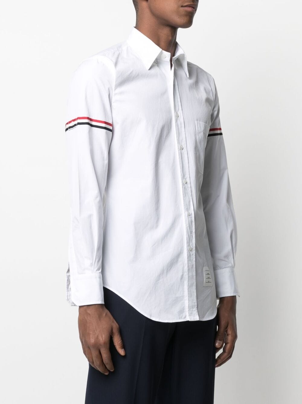 Thom Browne Poplin Armband Classic Shirt