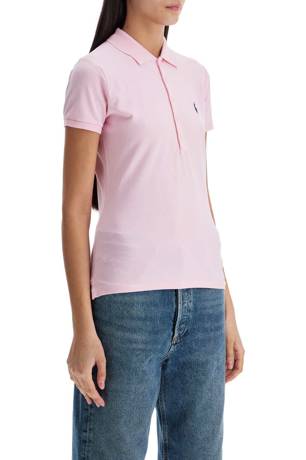 Polo Ralph Lauren Julie Slim Fit Five Button Polo Shirt