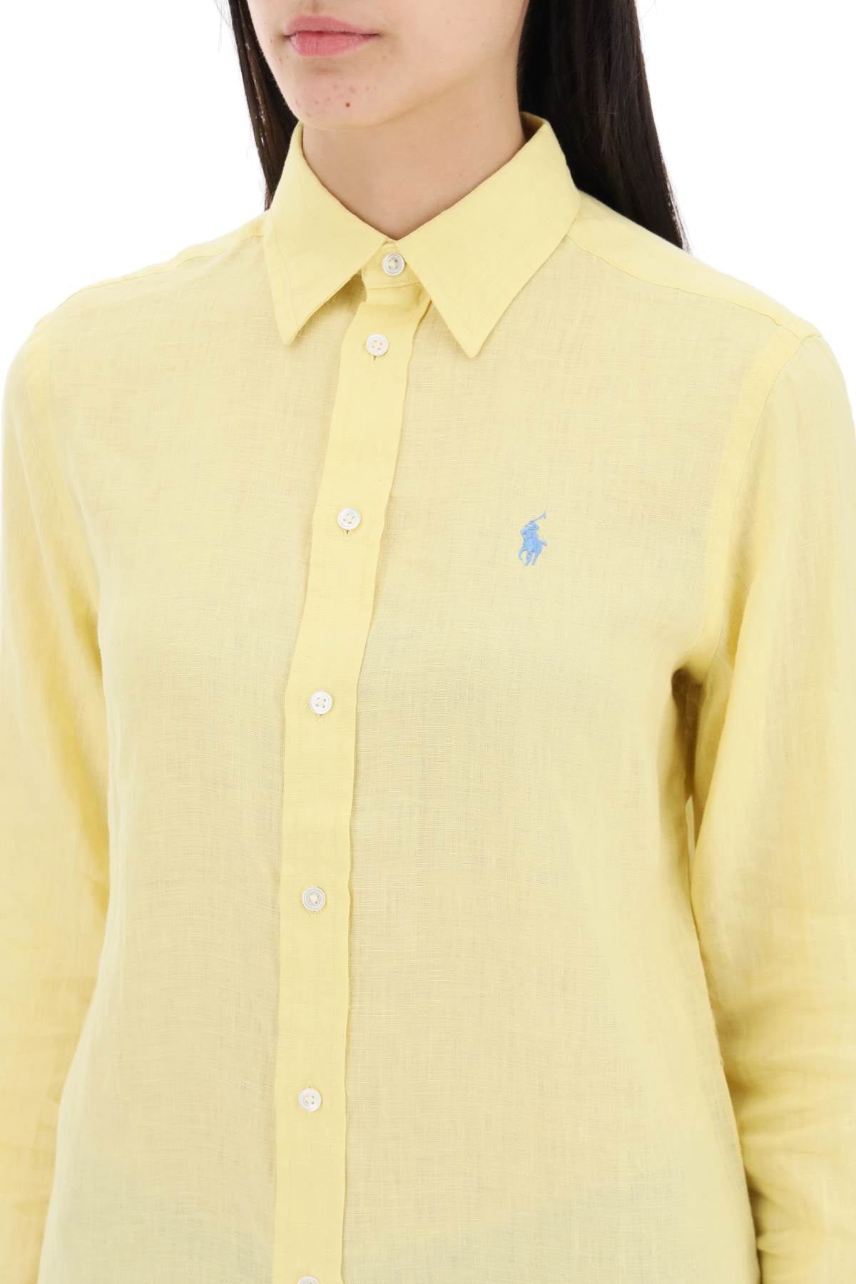 Polo Ralph Lauren Classic Linen Shirt For Men/W