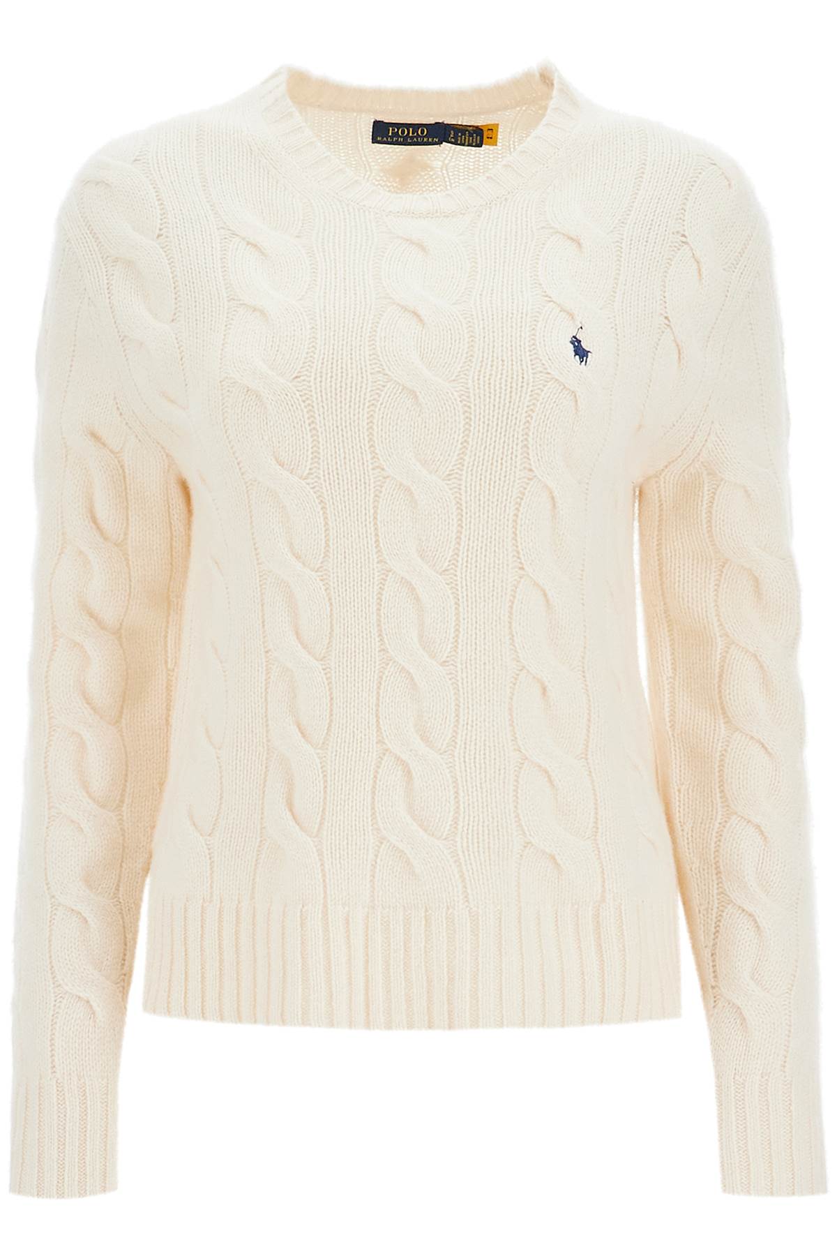 Polo Ralph Lauren Wool And Cashmere Cable Knit Pullover