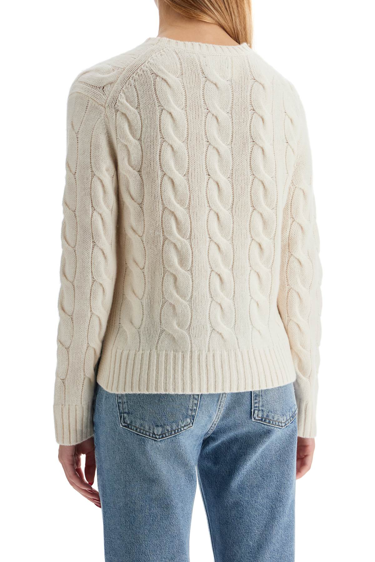 Polo Ralph Lauren Wool And Cashmere Cable Knit Pullover