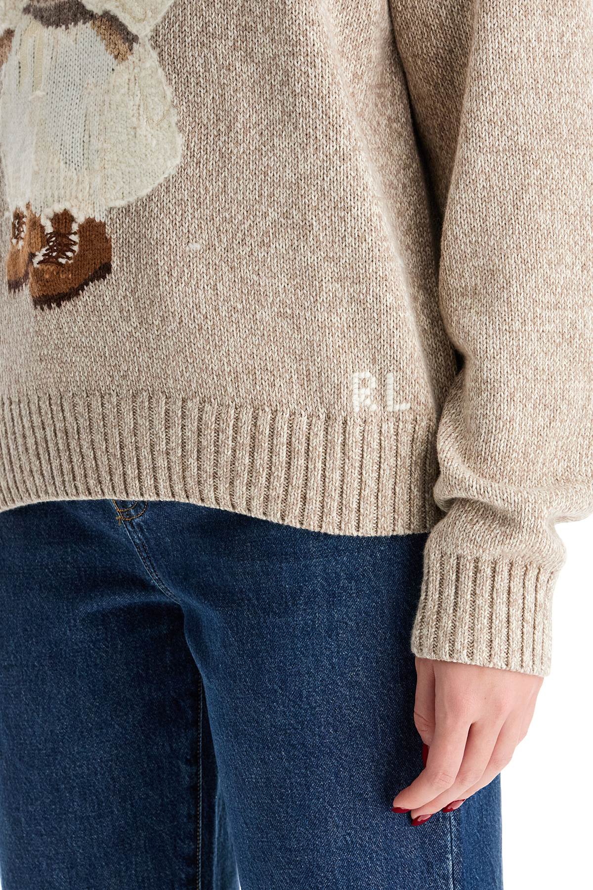 Polo Ralph Lauren Cotton Polo Bear Pullover Sweater