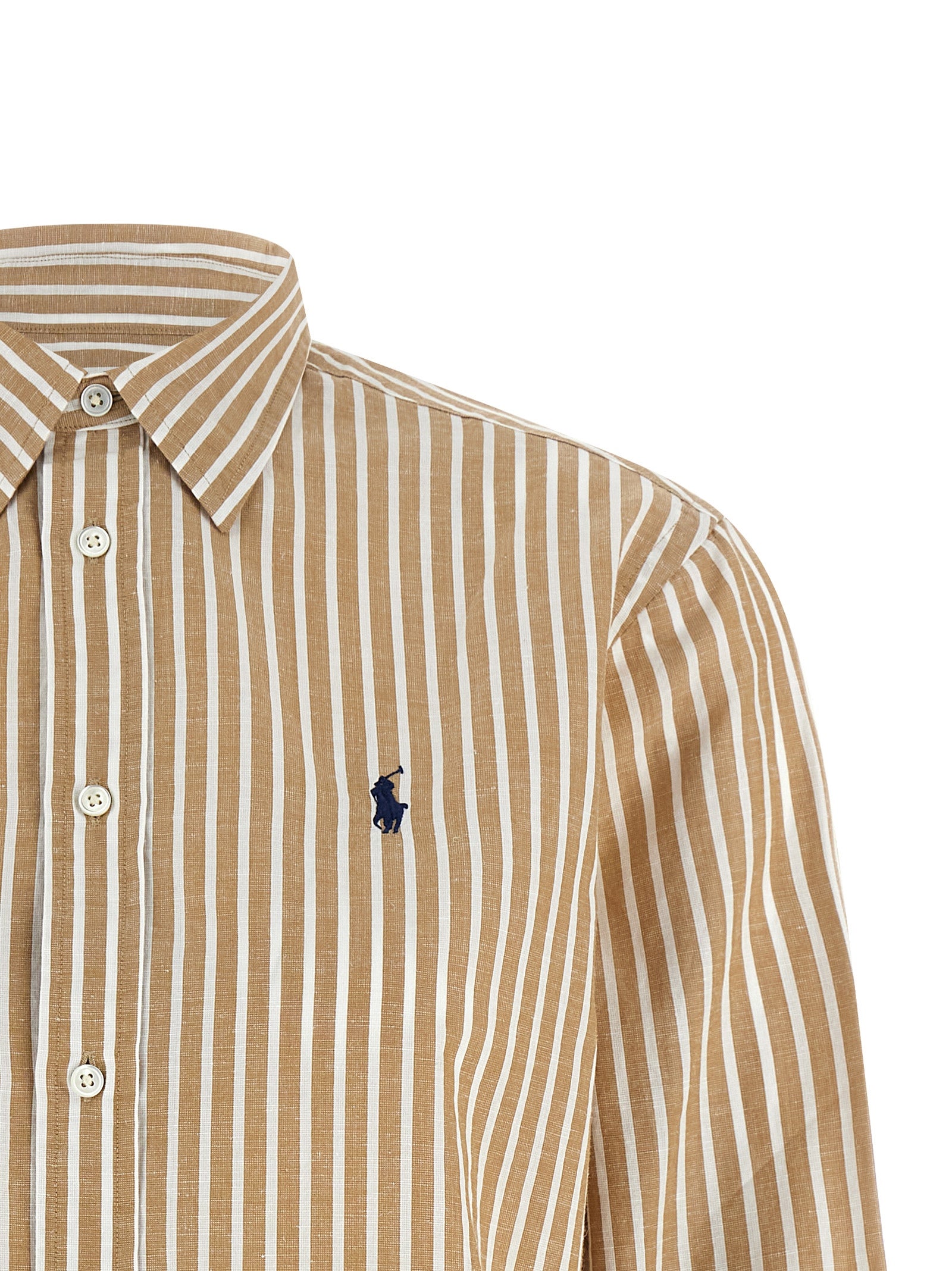 Polo Ralph Lauren Cotton And Linen Shirt