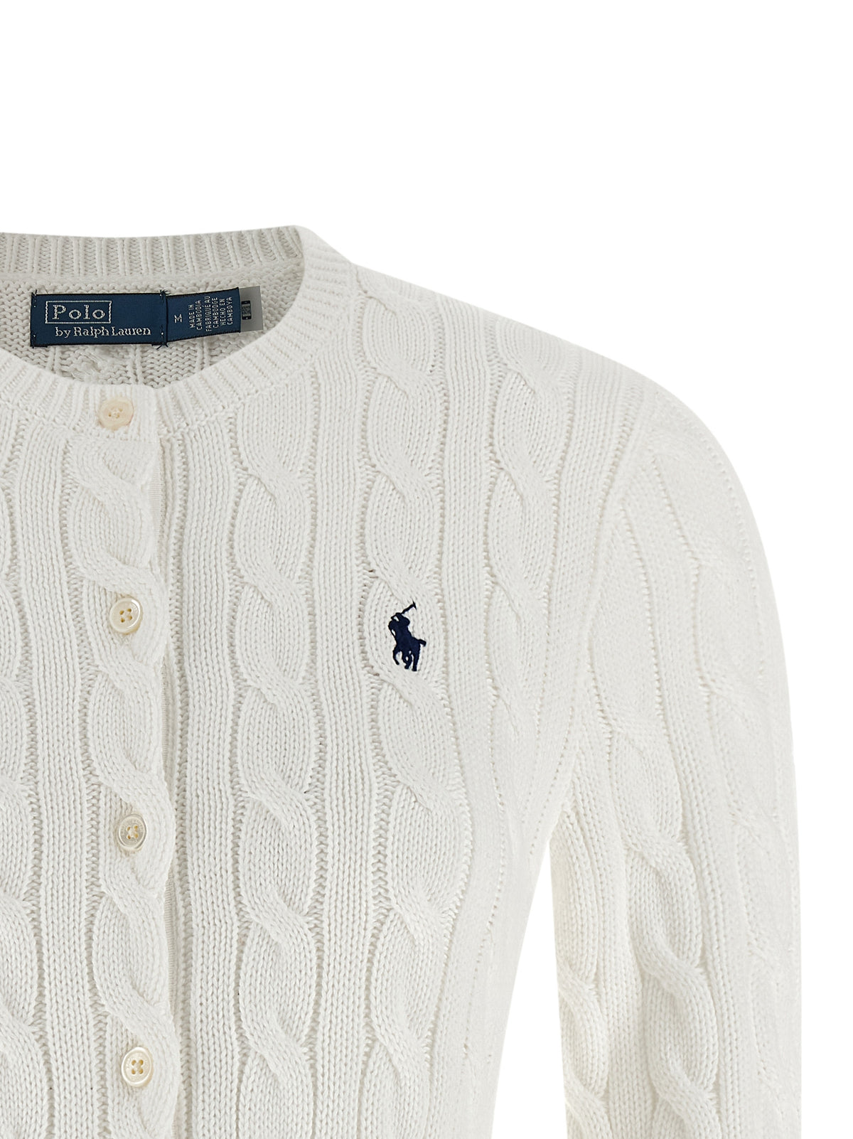Polo Ralph Lauren Cotton Cable Cardigan