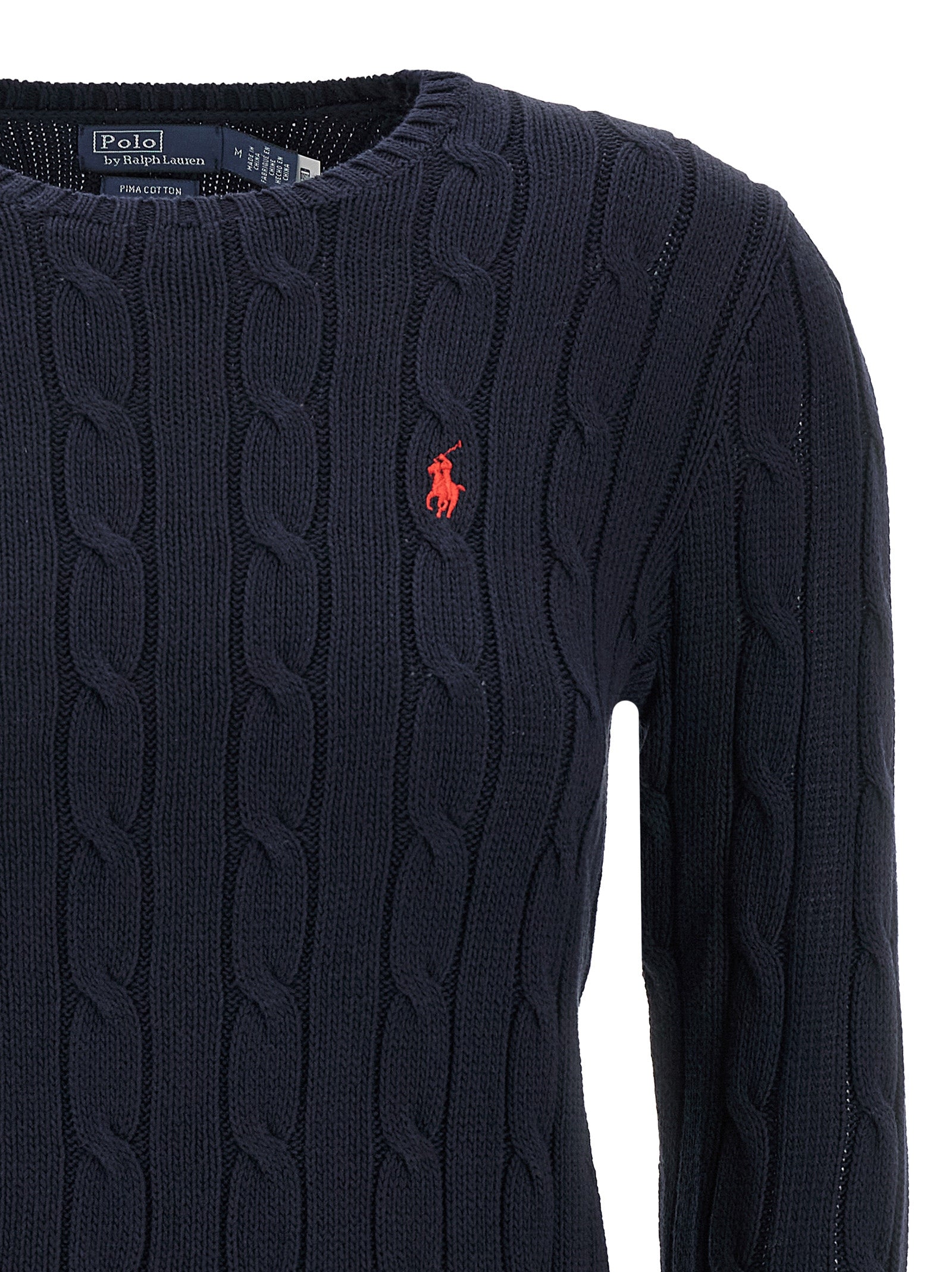 Polo Ralph Lauren Braided Cotton Sweater