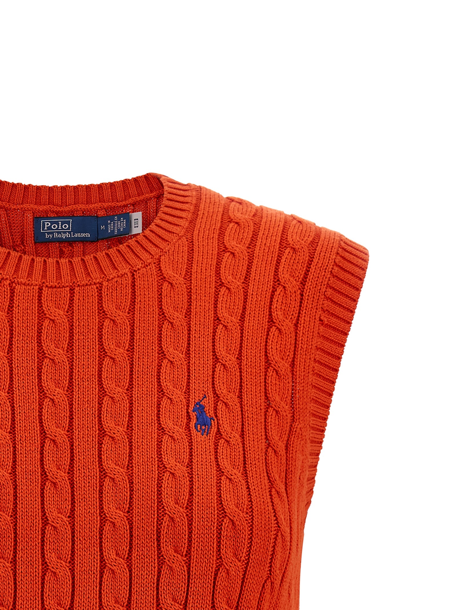 Polo Ralph Lauren Cotton Braided Vest