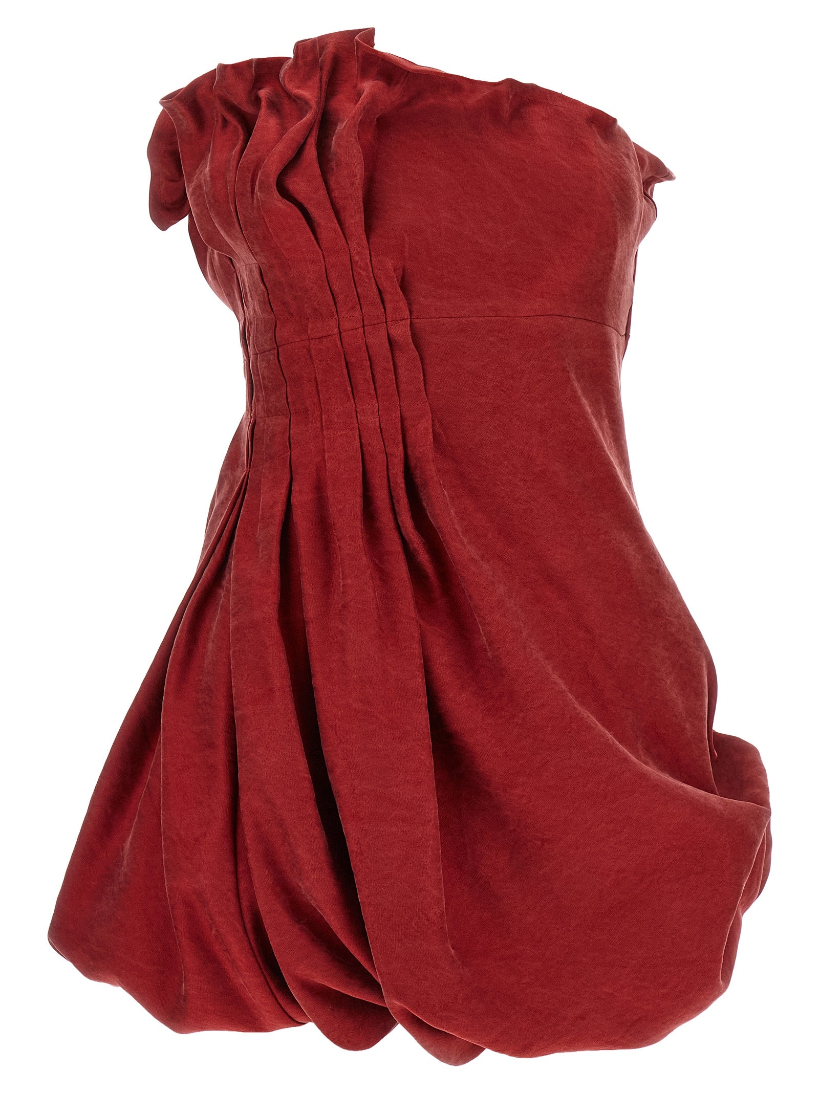 Magda Butrym Asymmetrical Dress With Pleats