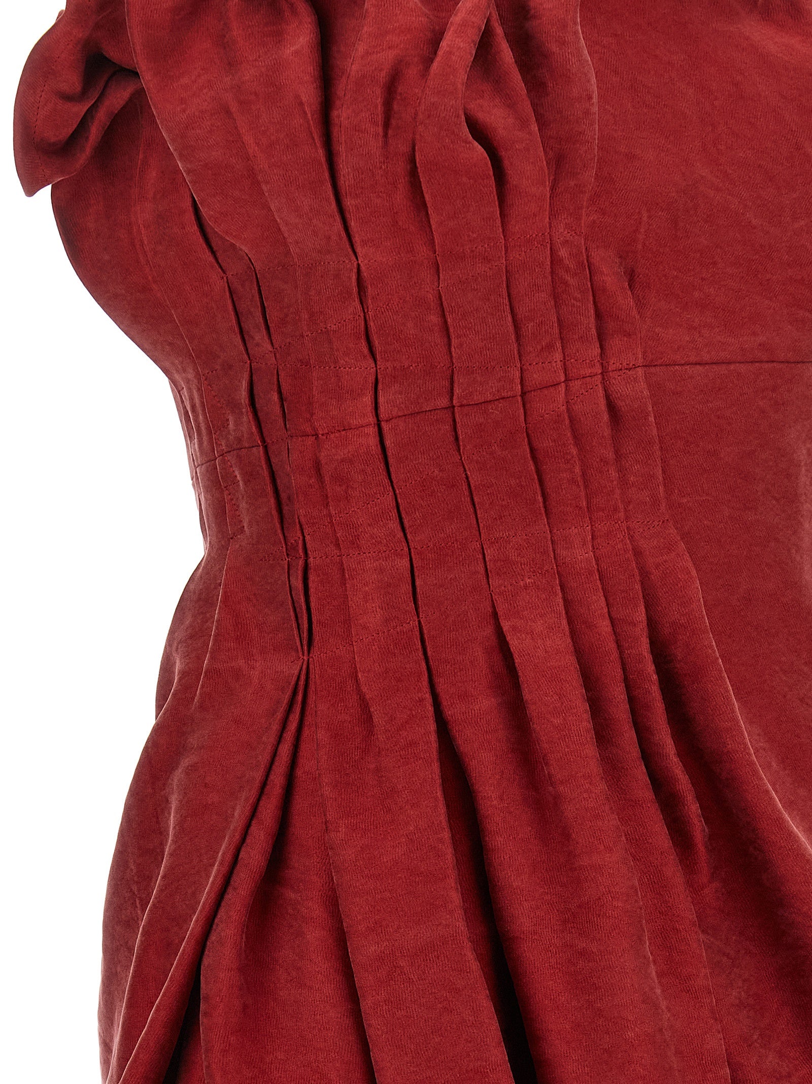 Magda Butrym Asymmetrical Dress With Pleats