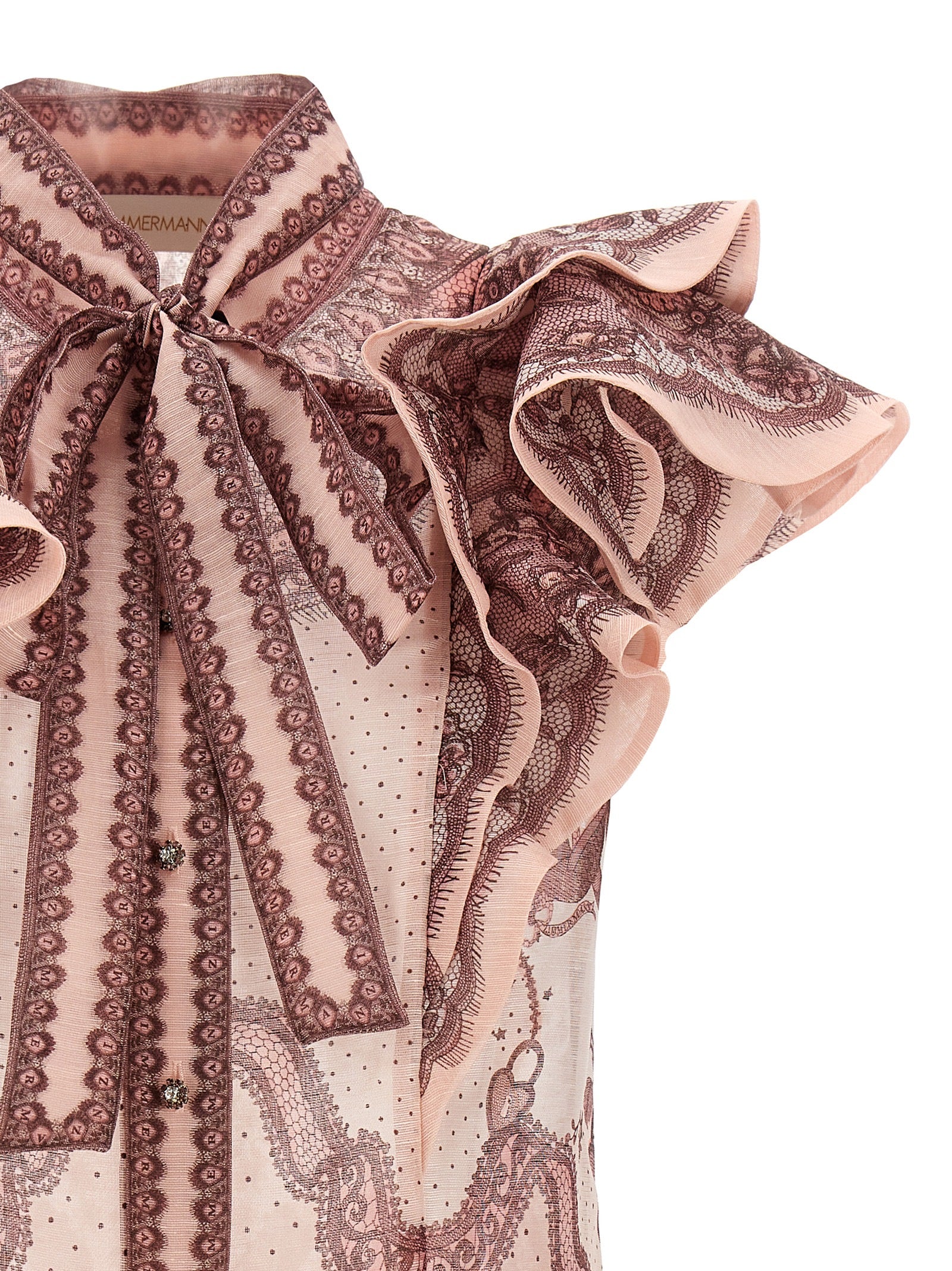 Zimmermann 'Crush Frilled' Shirt