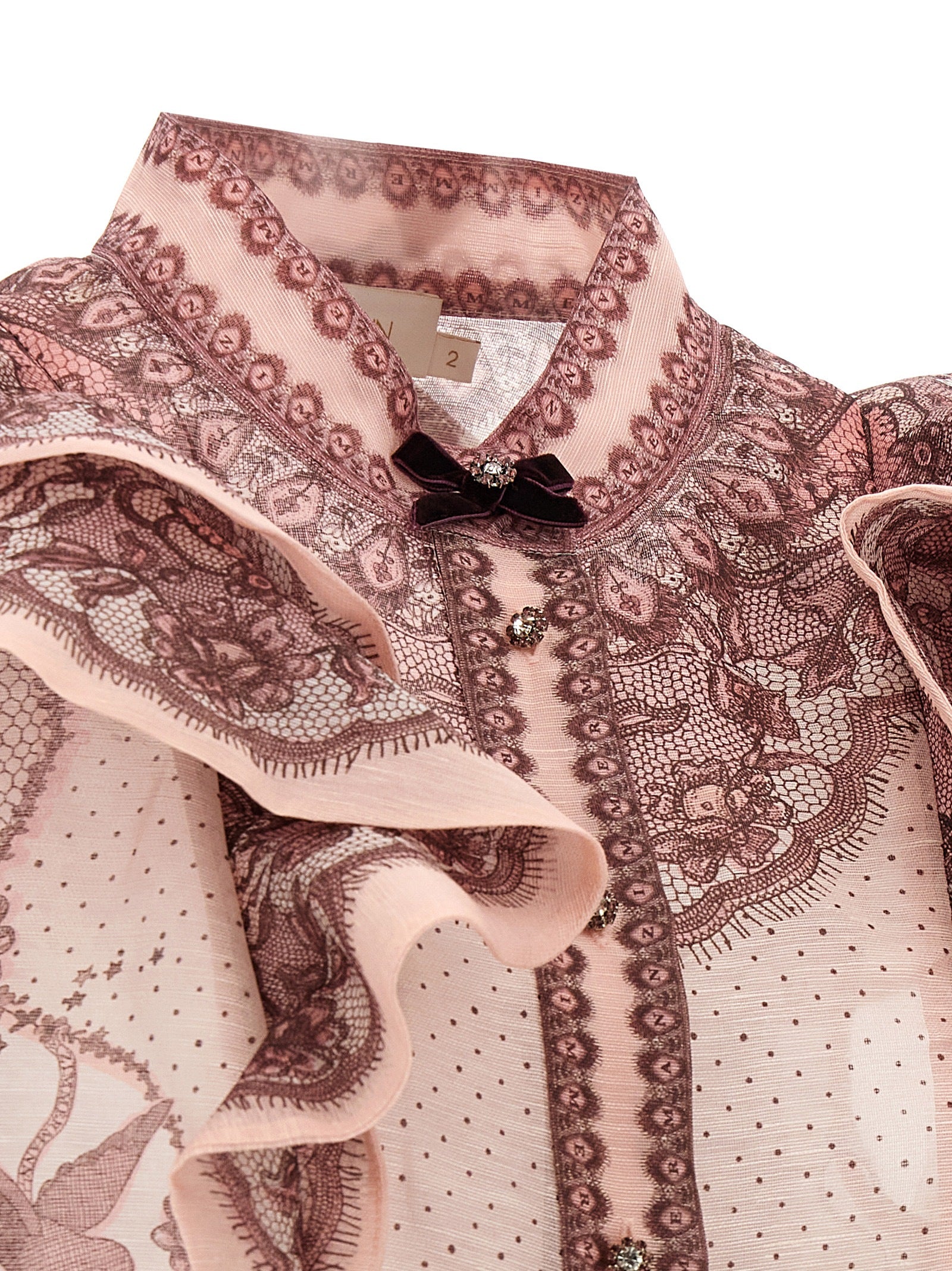 Zimmermann 'Crush Frilled' Shirt