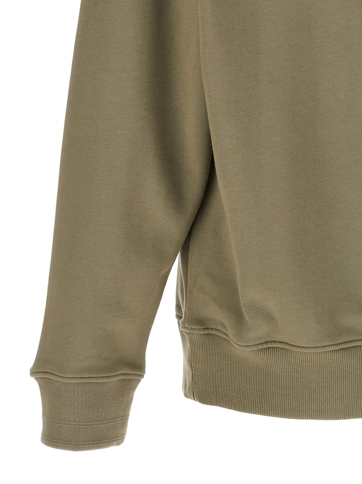 C.P. Company Grey Cotton Fleece Sweatshirt