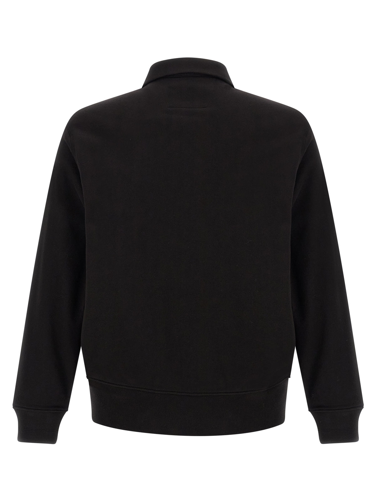 C.P. Company Black Cotton Fleece Sweatshirt