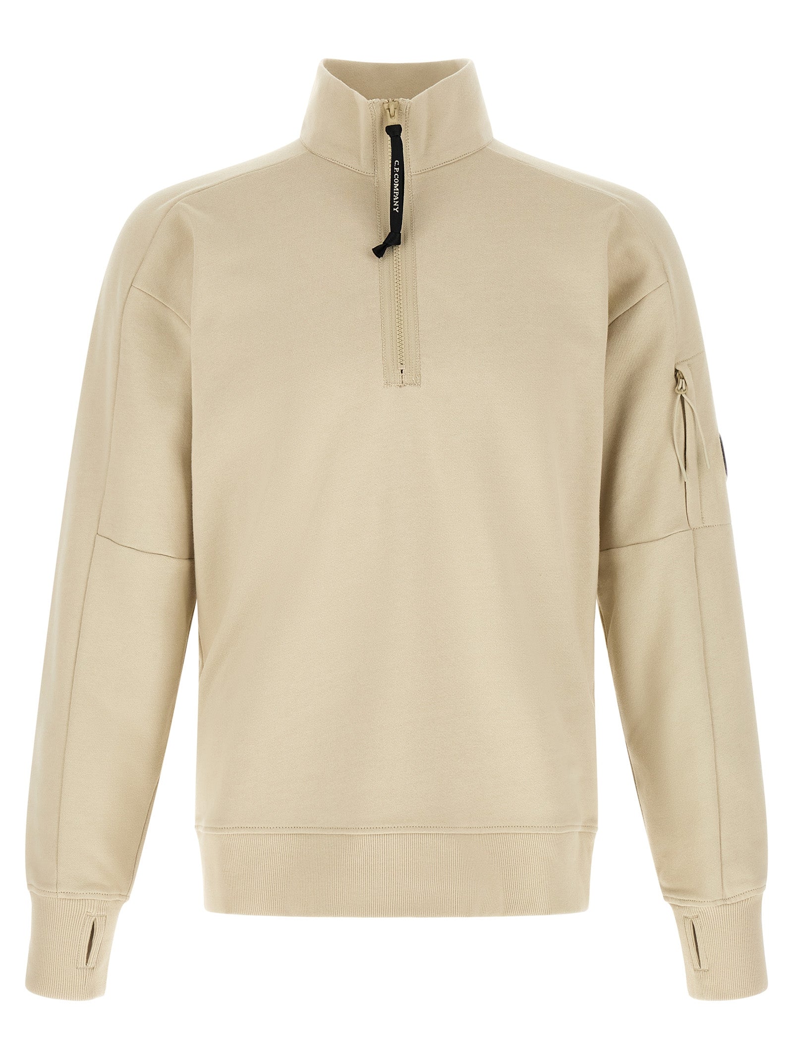 C.P. Company 'Diagonal Raised' Sweatshirt With Lens Detail