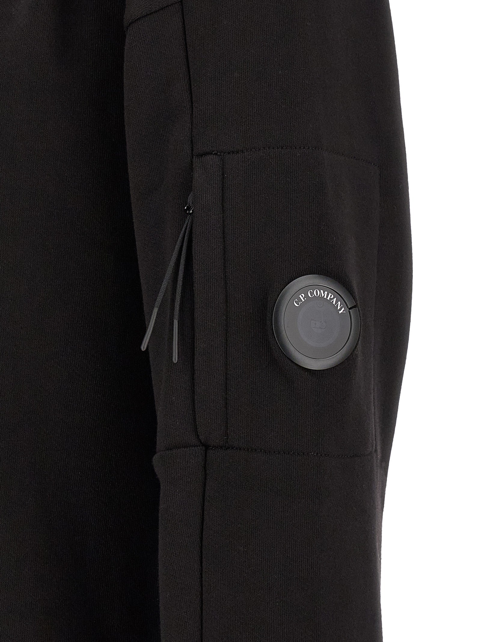 C.P. Company 'Diagonal Raised Fleece ' Sweatshirt And Lens Detail