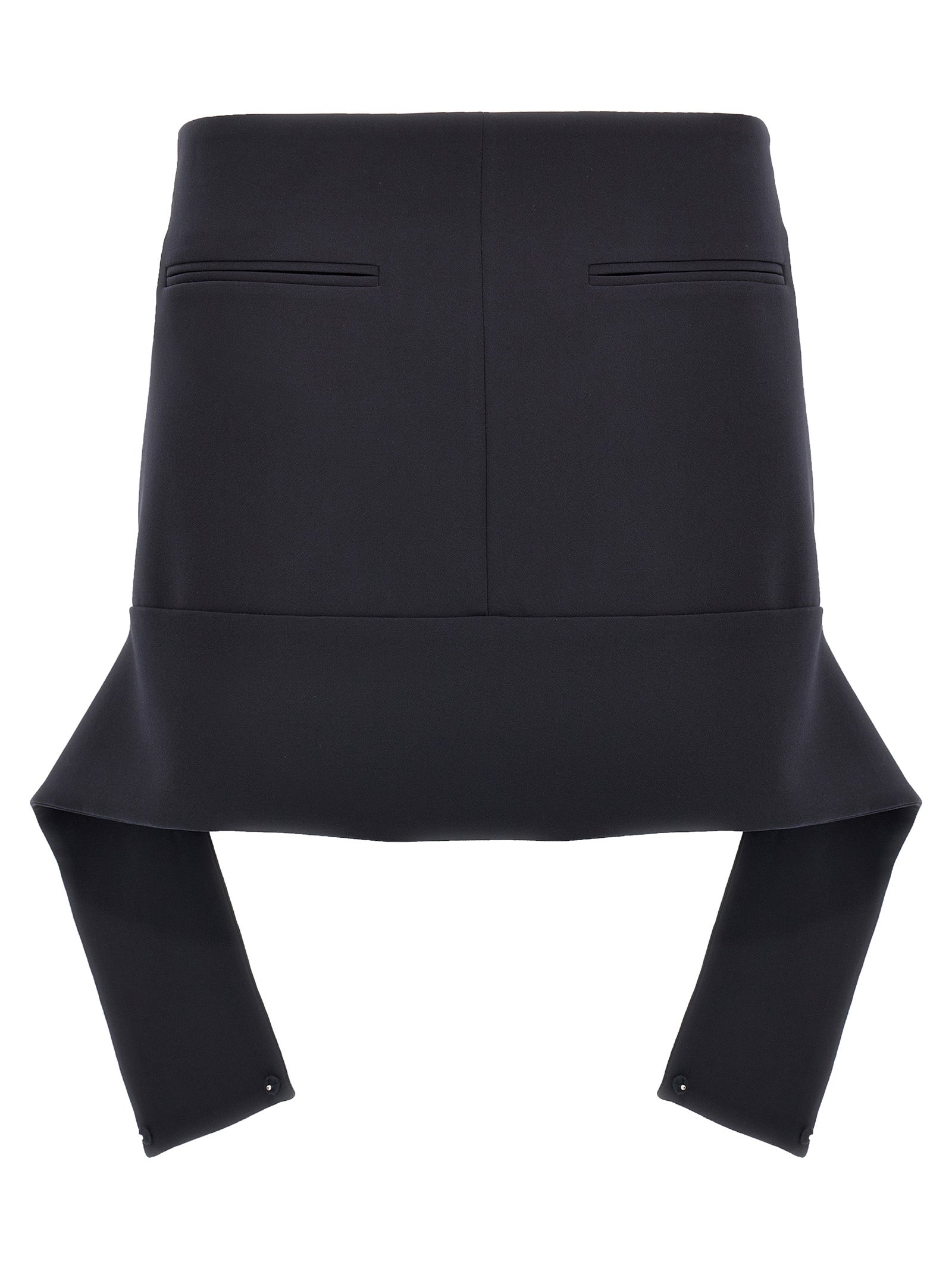 Courreges 'Reversed Belt Mini' Skirt