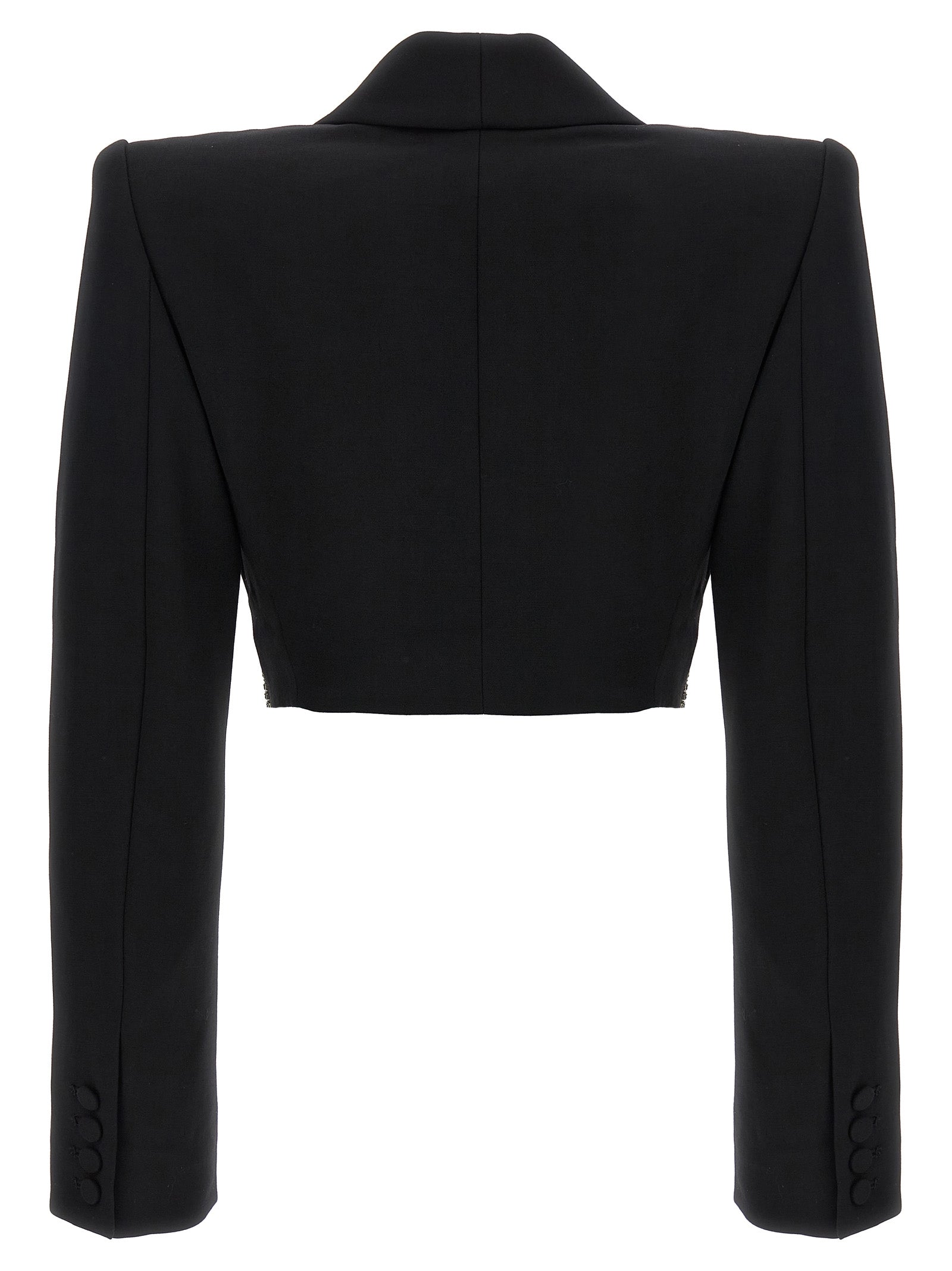 Area Blazer 'Embroidered Butterfly Cropped'