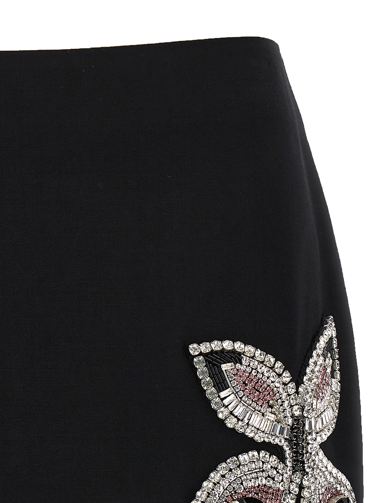 Area 'Embroidered Butterfly Mini' Skirt