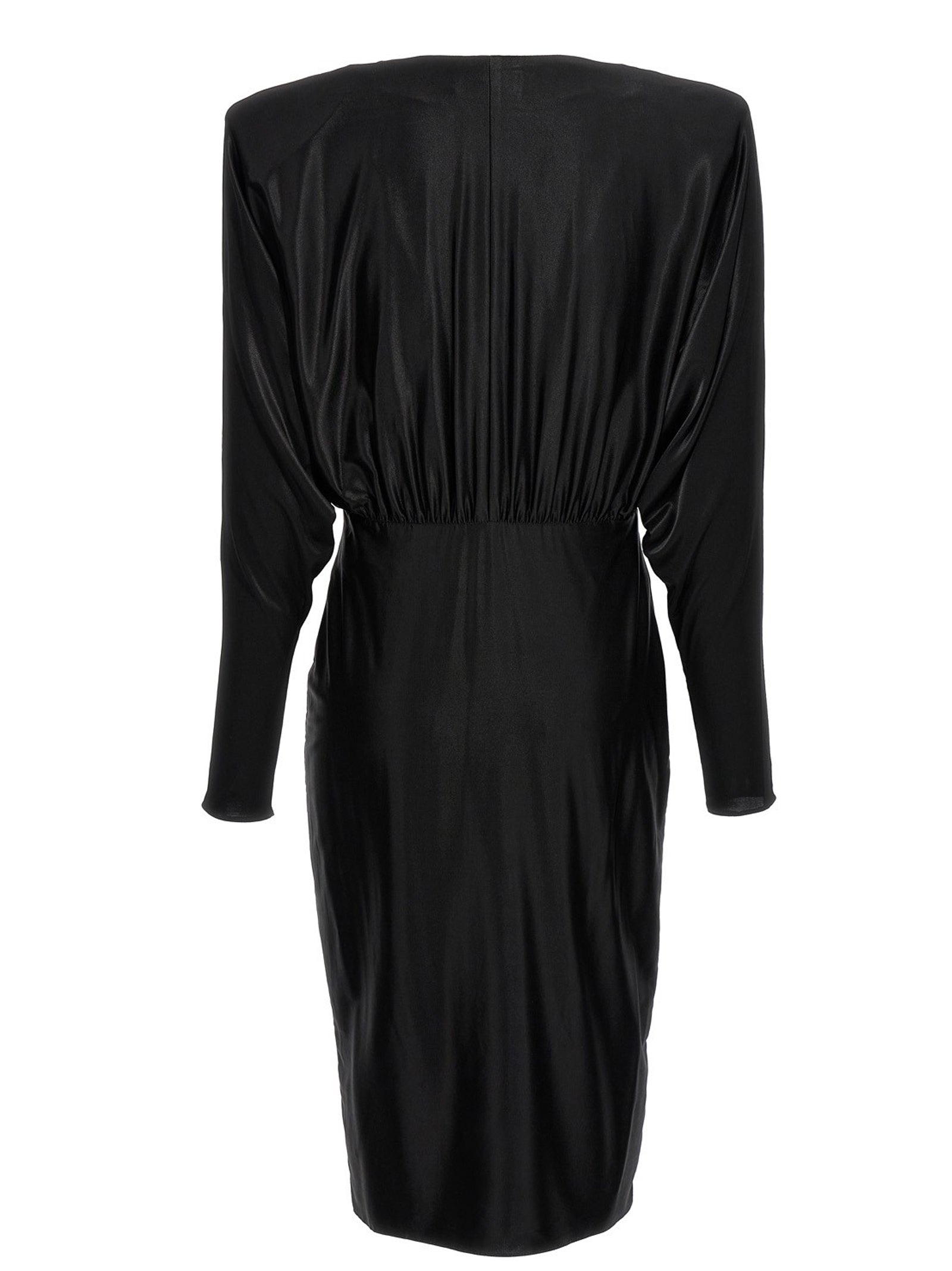 Alexandre Vauthier V-Neck Jersey Dress