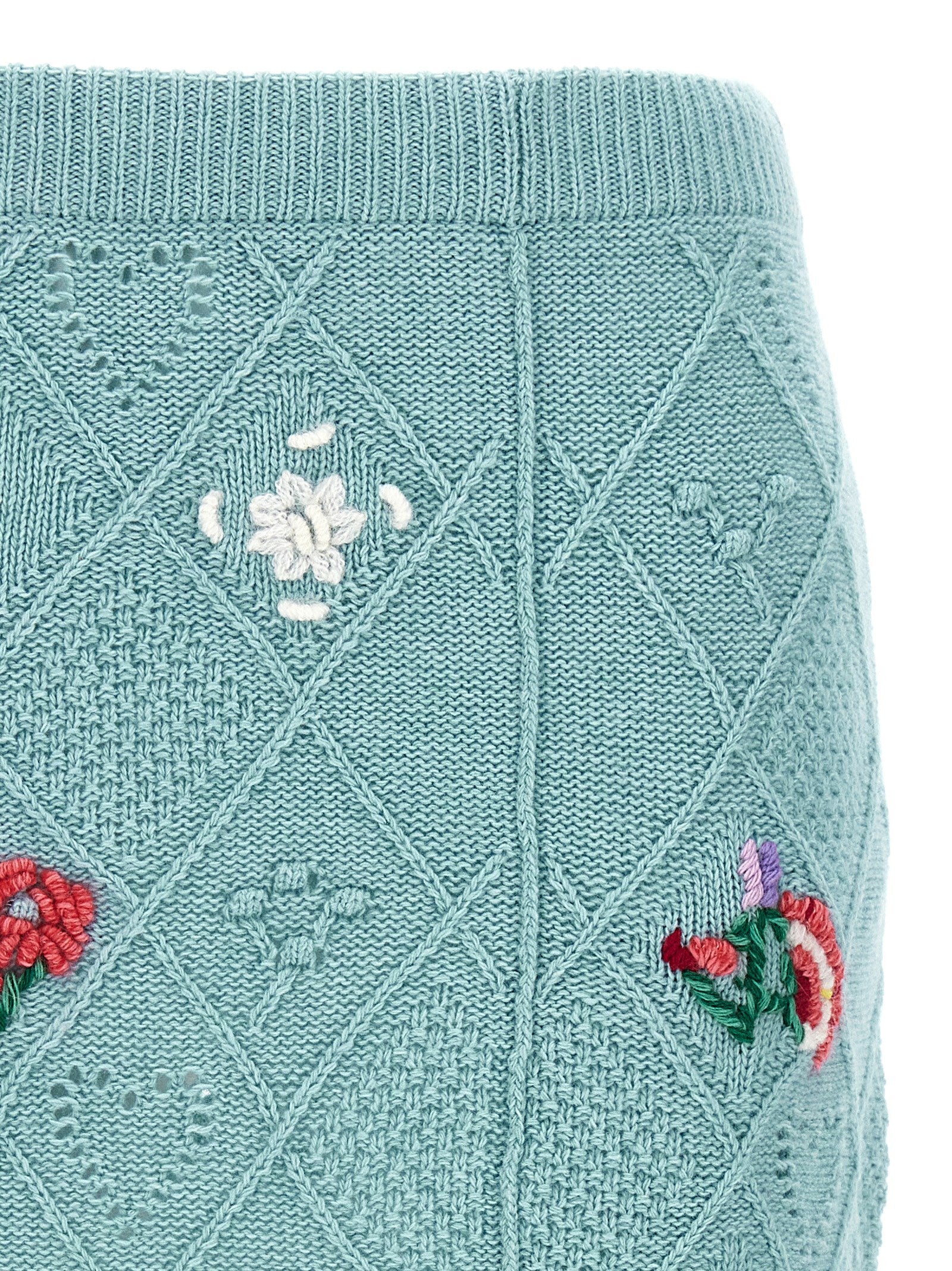 Twin Set Embroidery Skirt