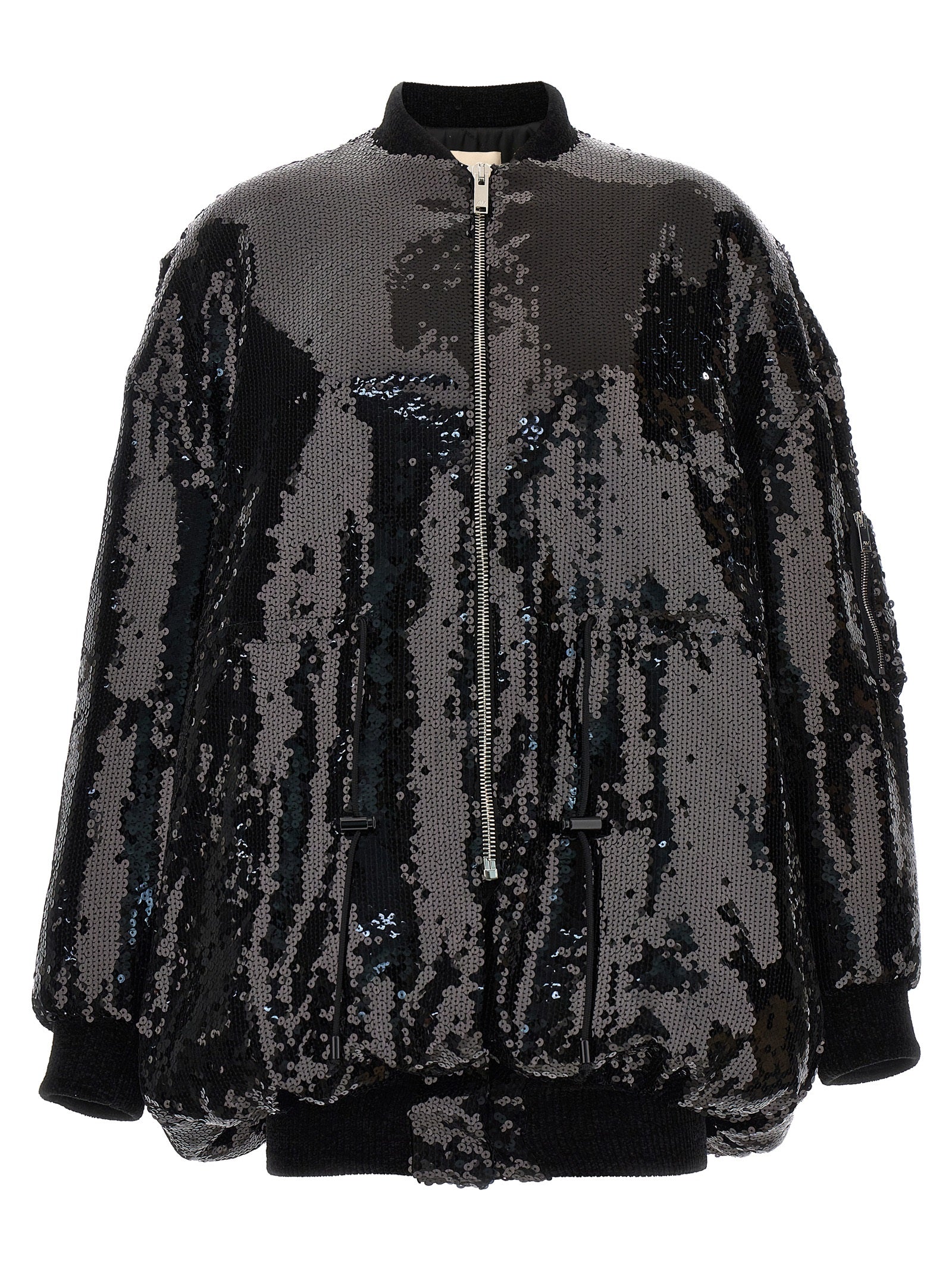 Alexandre Vauthier Sequin Bomber Jacket