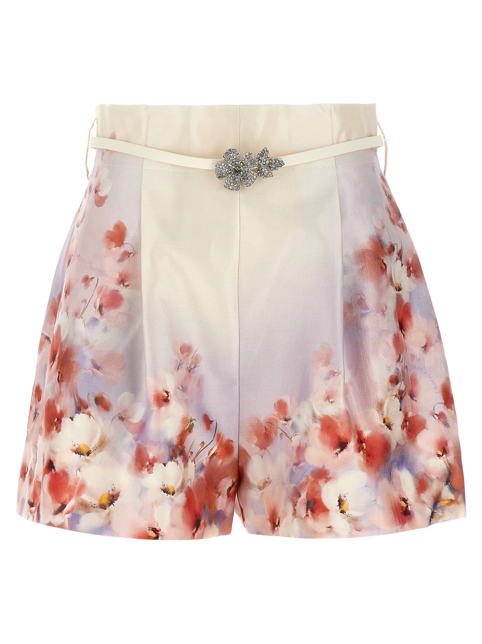 Zimmermann 'Crush Flat Front' Shorts