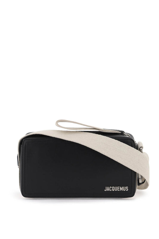 Jacquemus Le Cuerda Horizontal Crossbody Bag Black