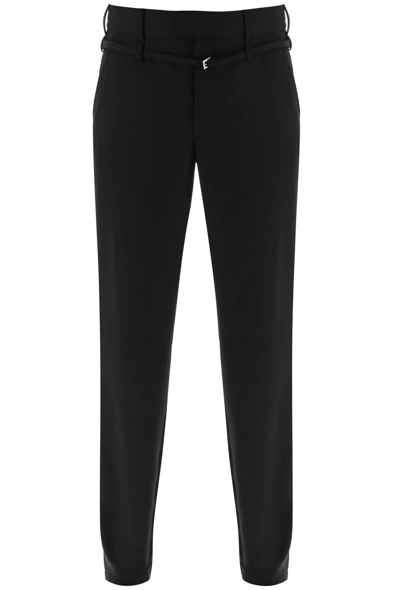 Jacquemus Le Pantalon Disgreghi Belted Pants Black