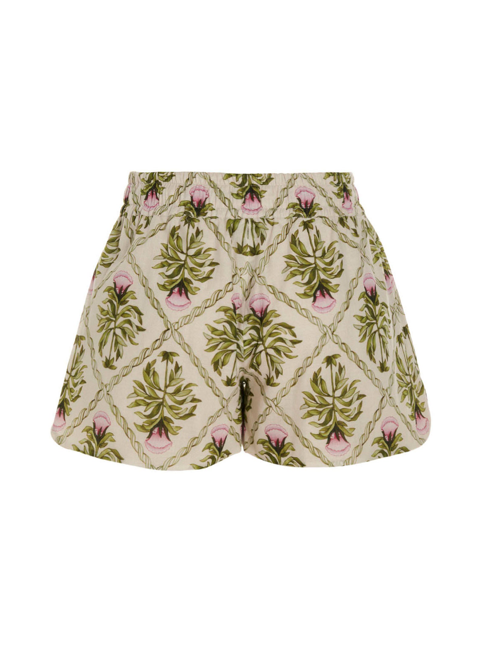 Giambattista Valli Floral Print Shorts