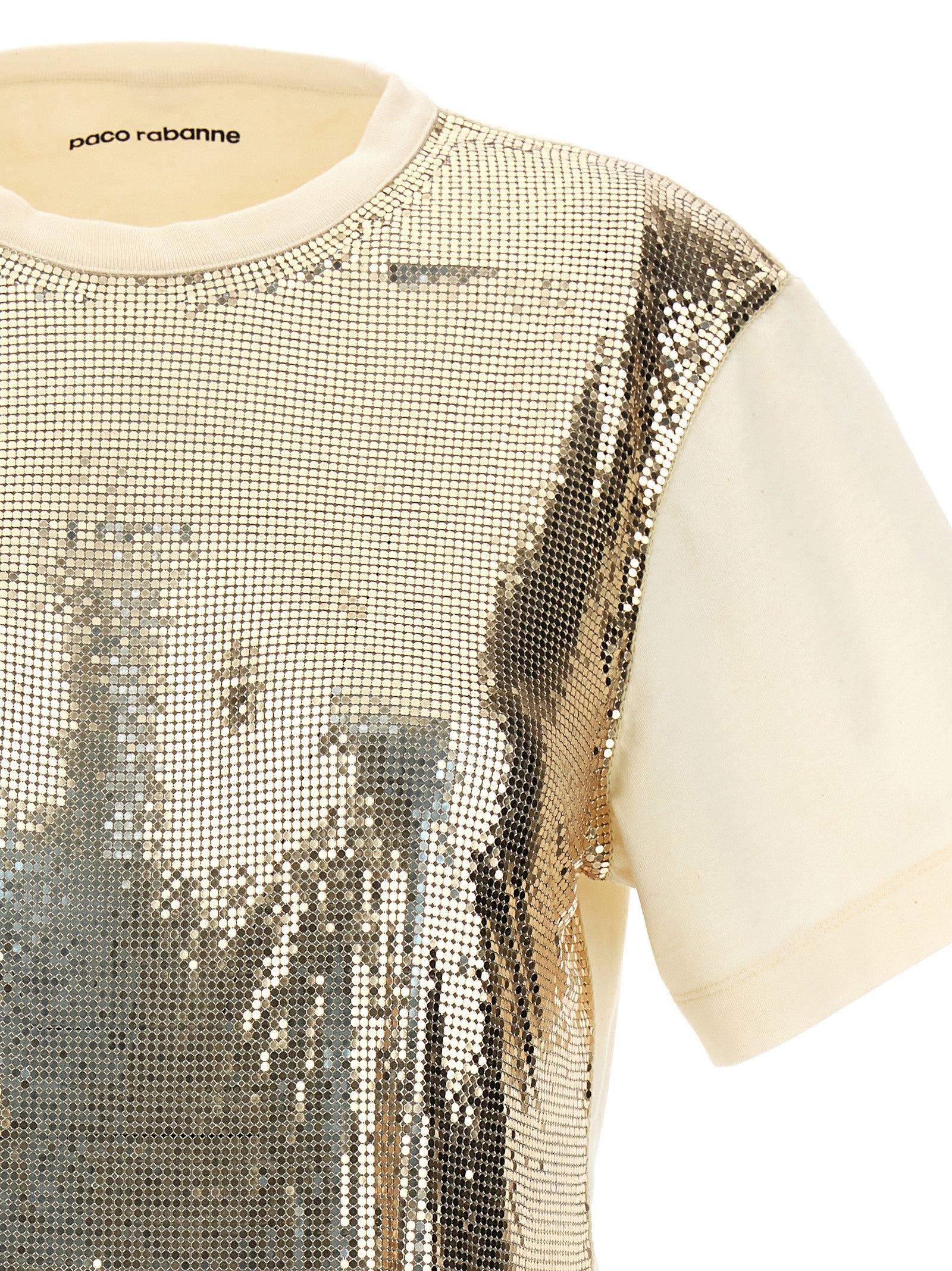 Paco Rabanne Metal Sequin Top