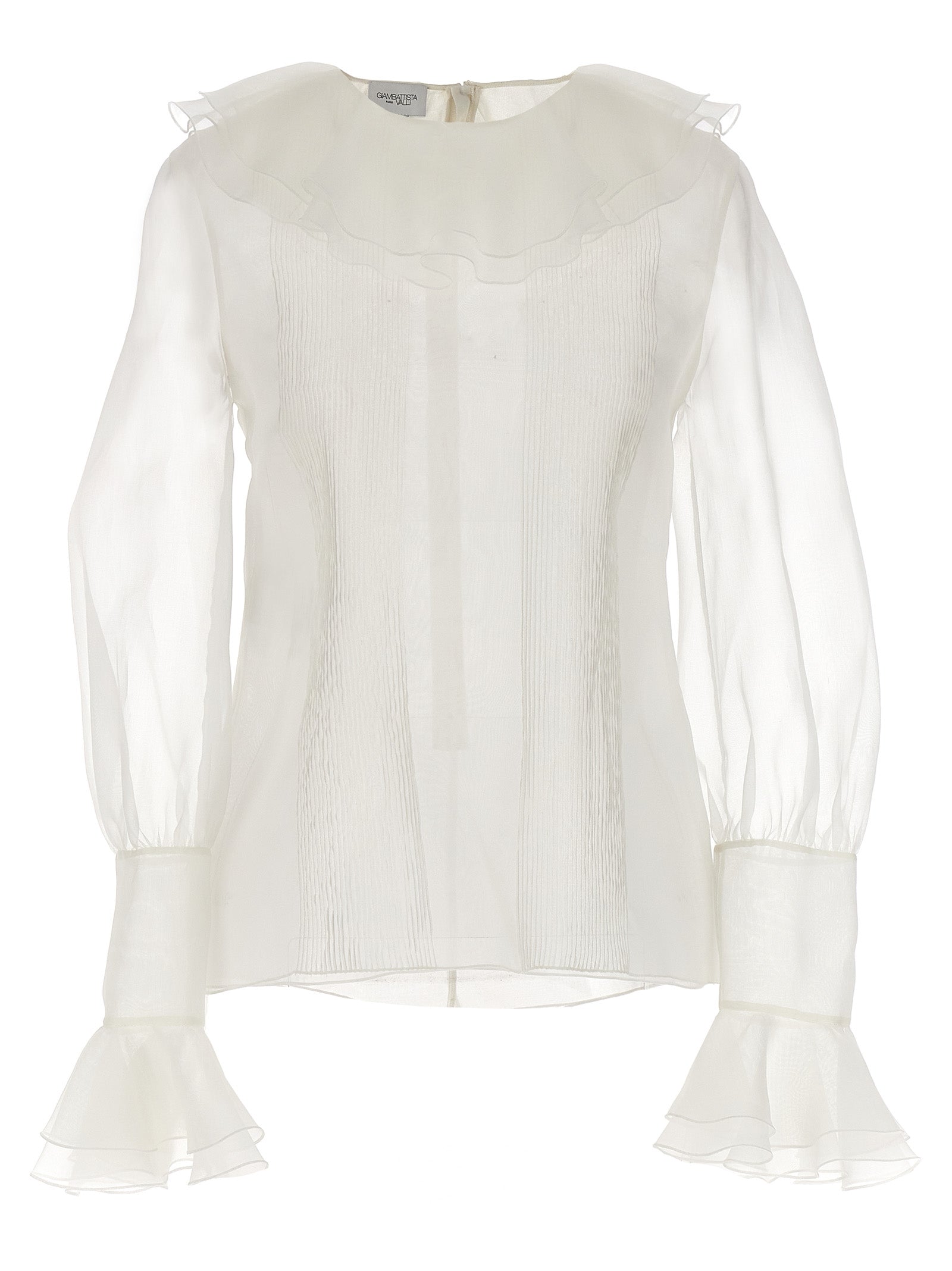 Giambattista Valli Ruffle Collar Shirt