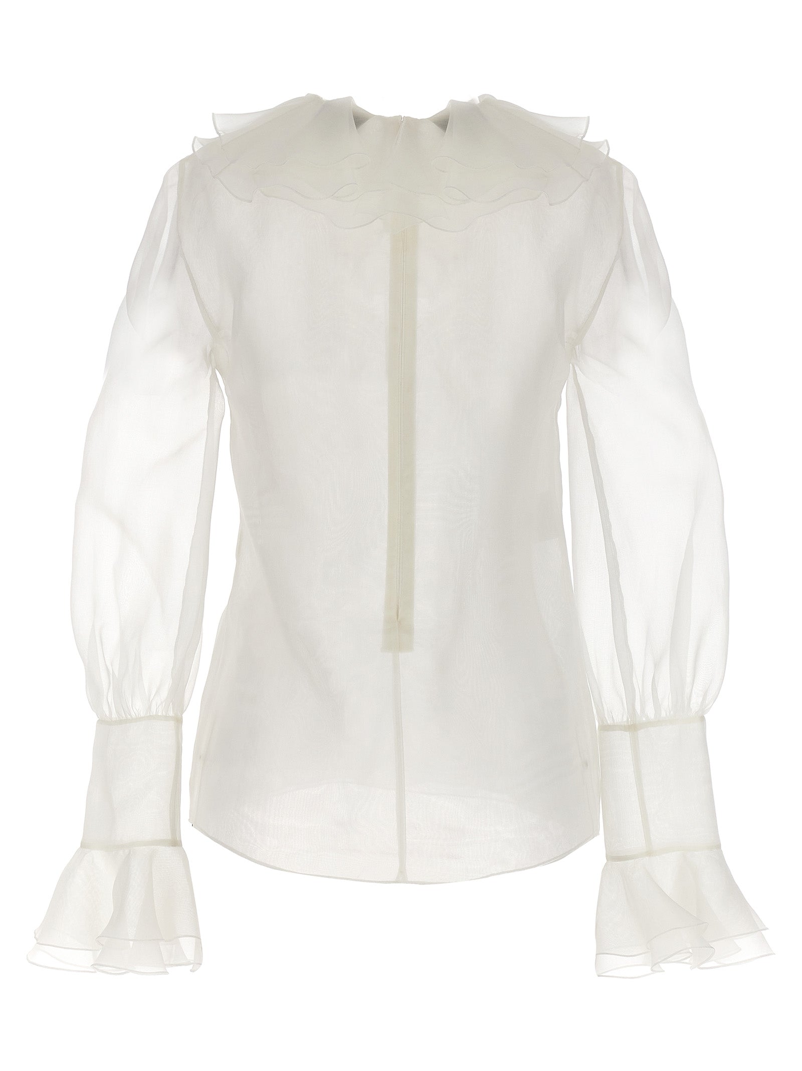 Giambattista Valli Ruffle Collar Shirt